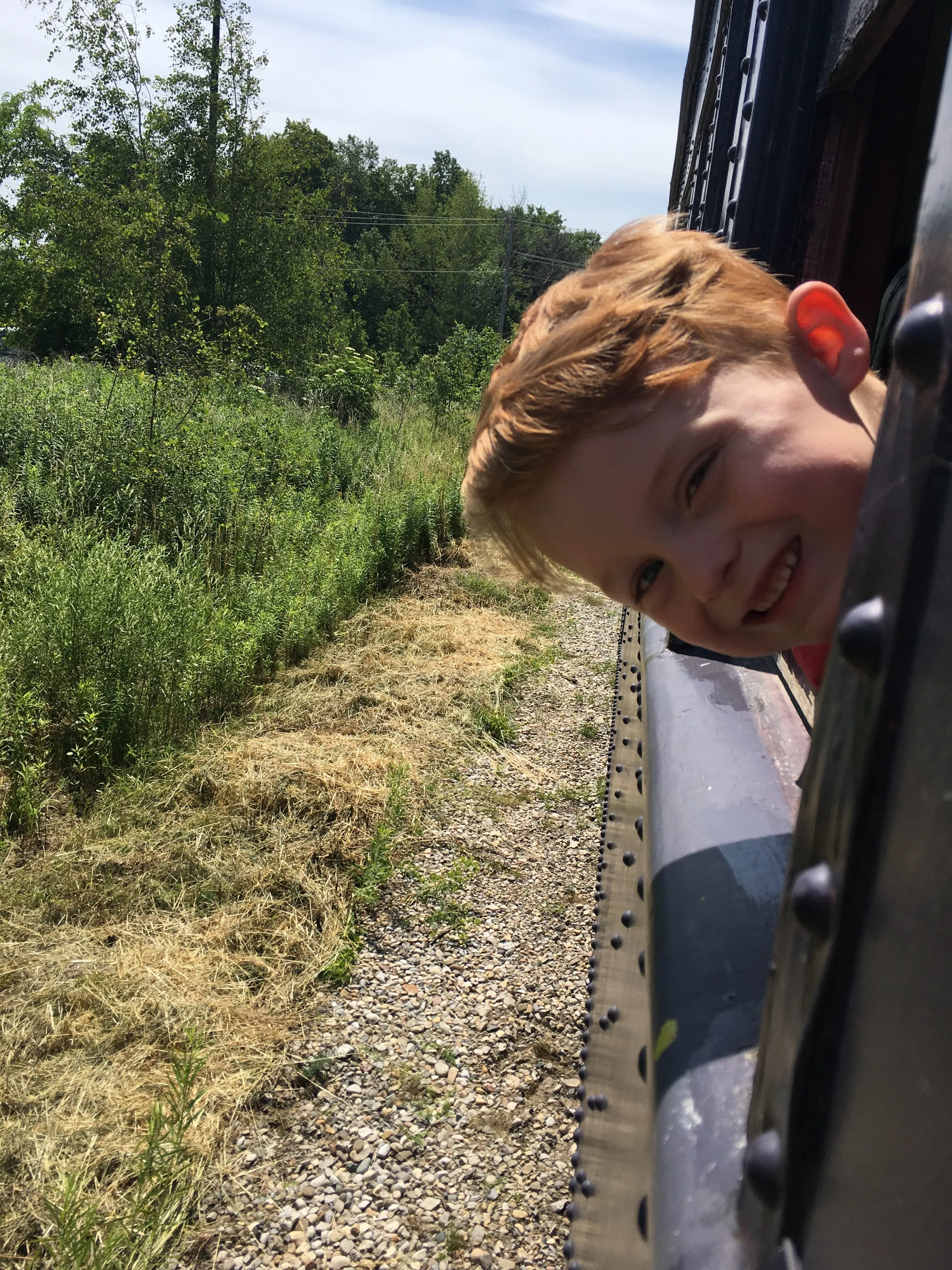 Enjoying the ride