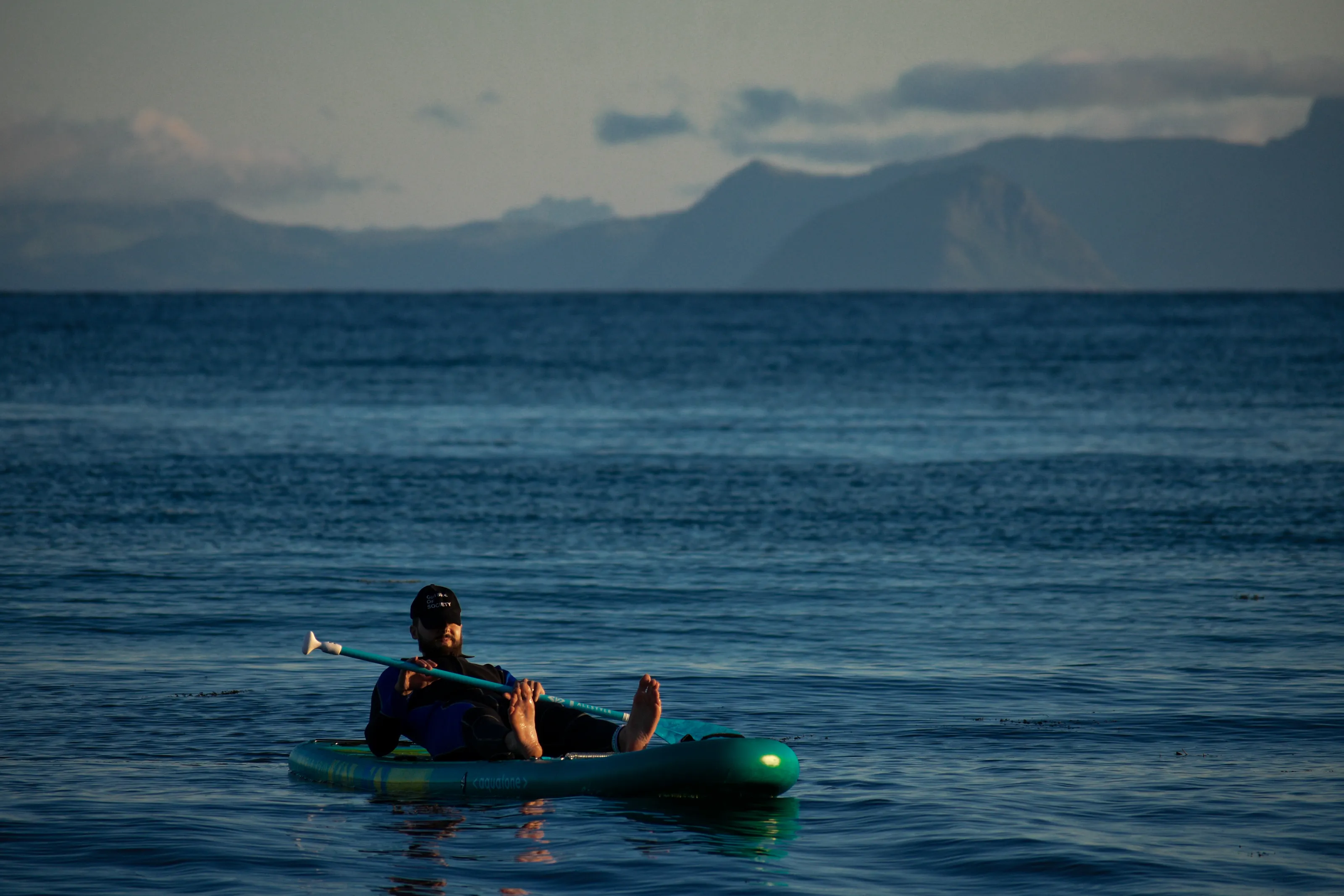 Out on the ocean