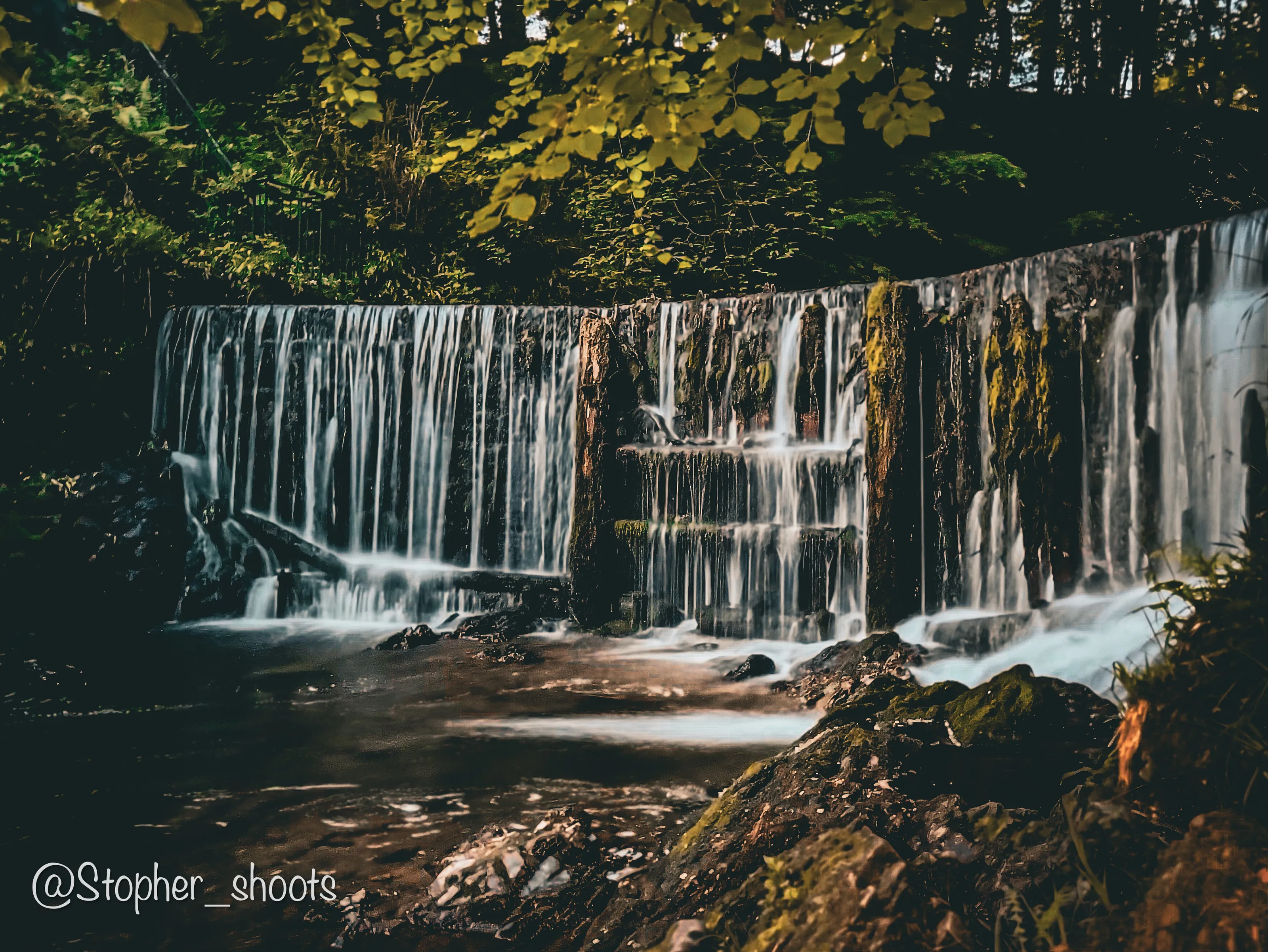 Long exposure waterfall