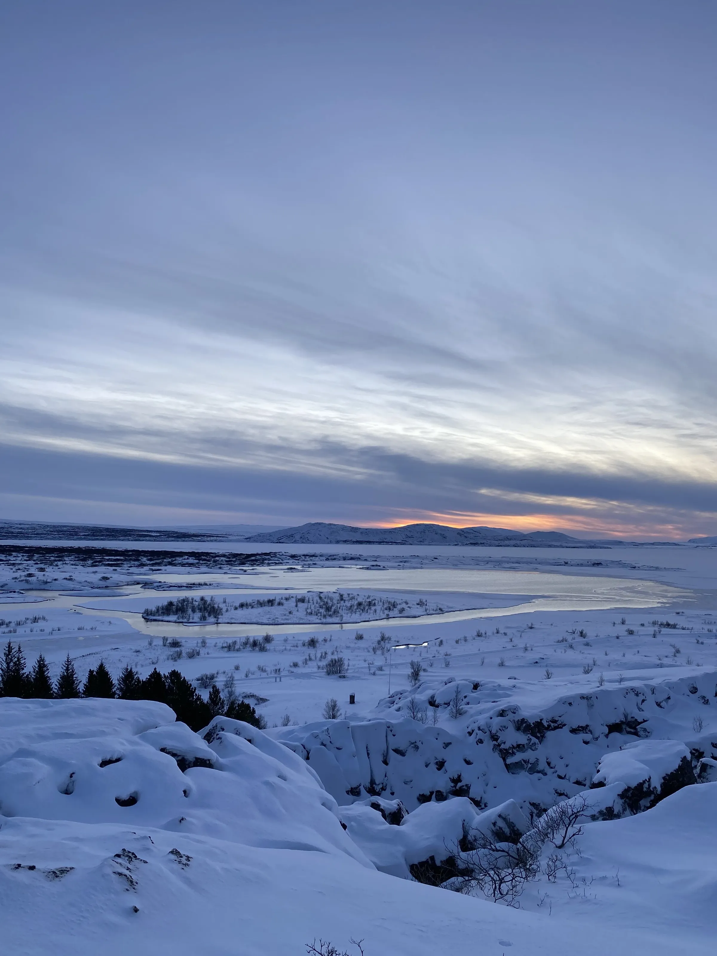 The view of two Tectonic Plates meeting