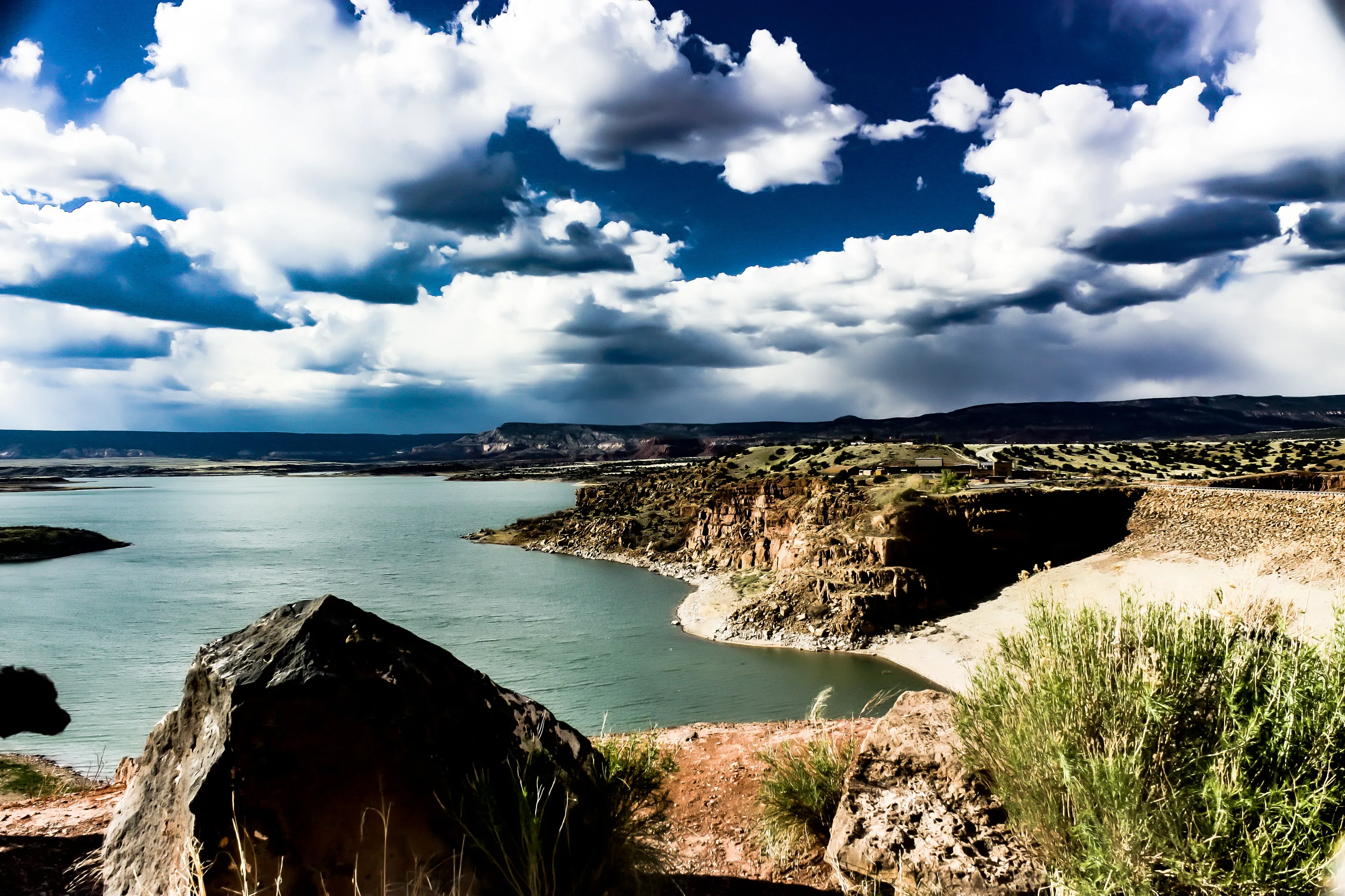 rock and water