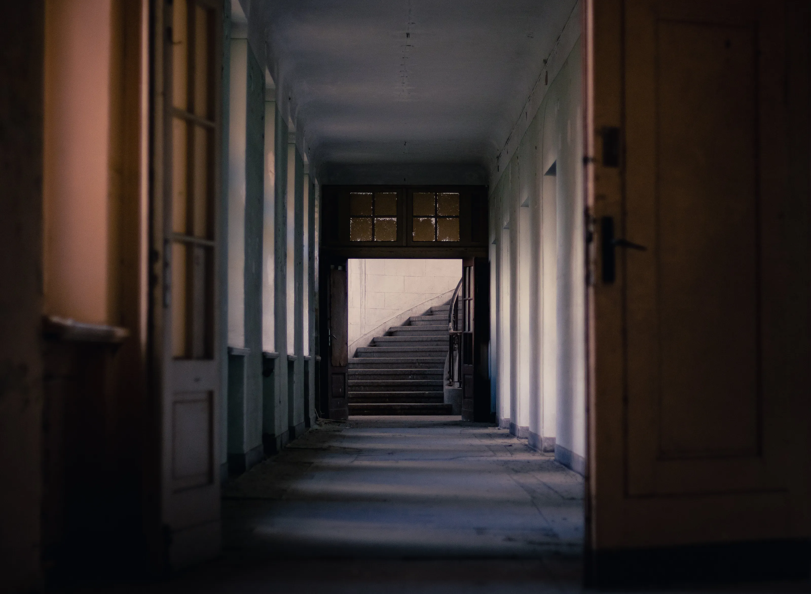 into the past