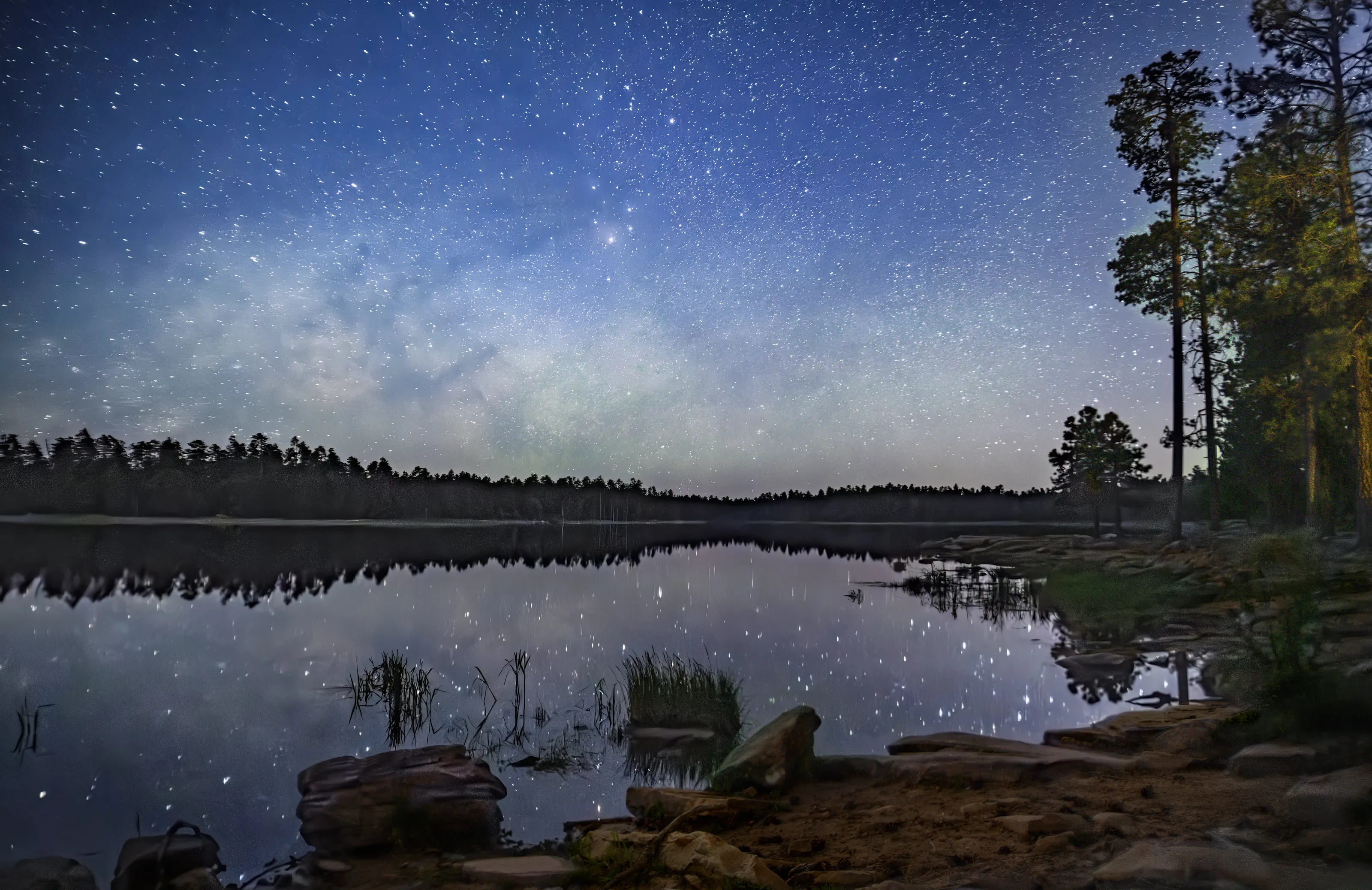 A Starry Night - Willow Springs Lake