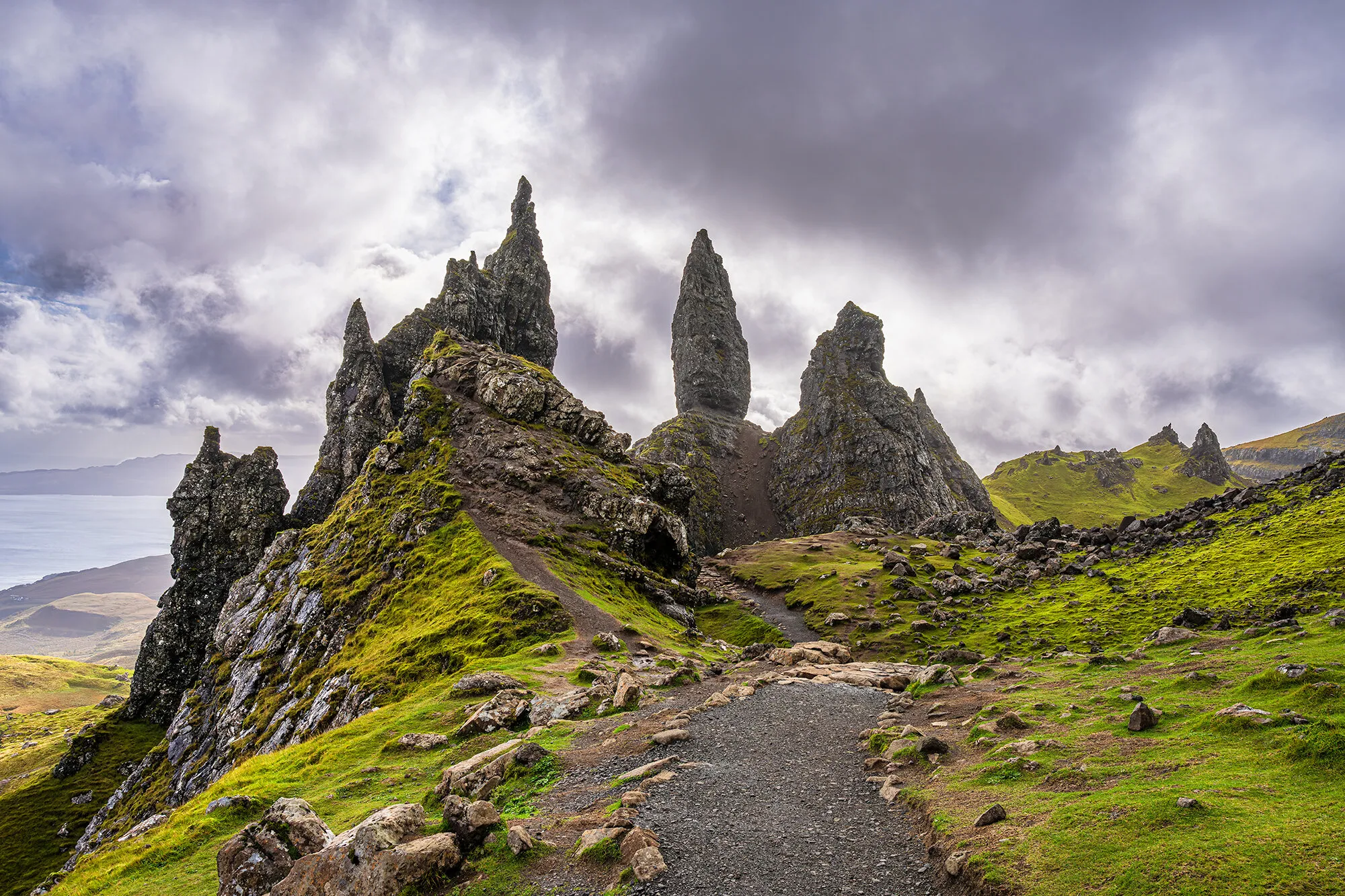 Storr Spires