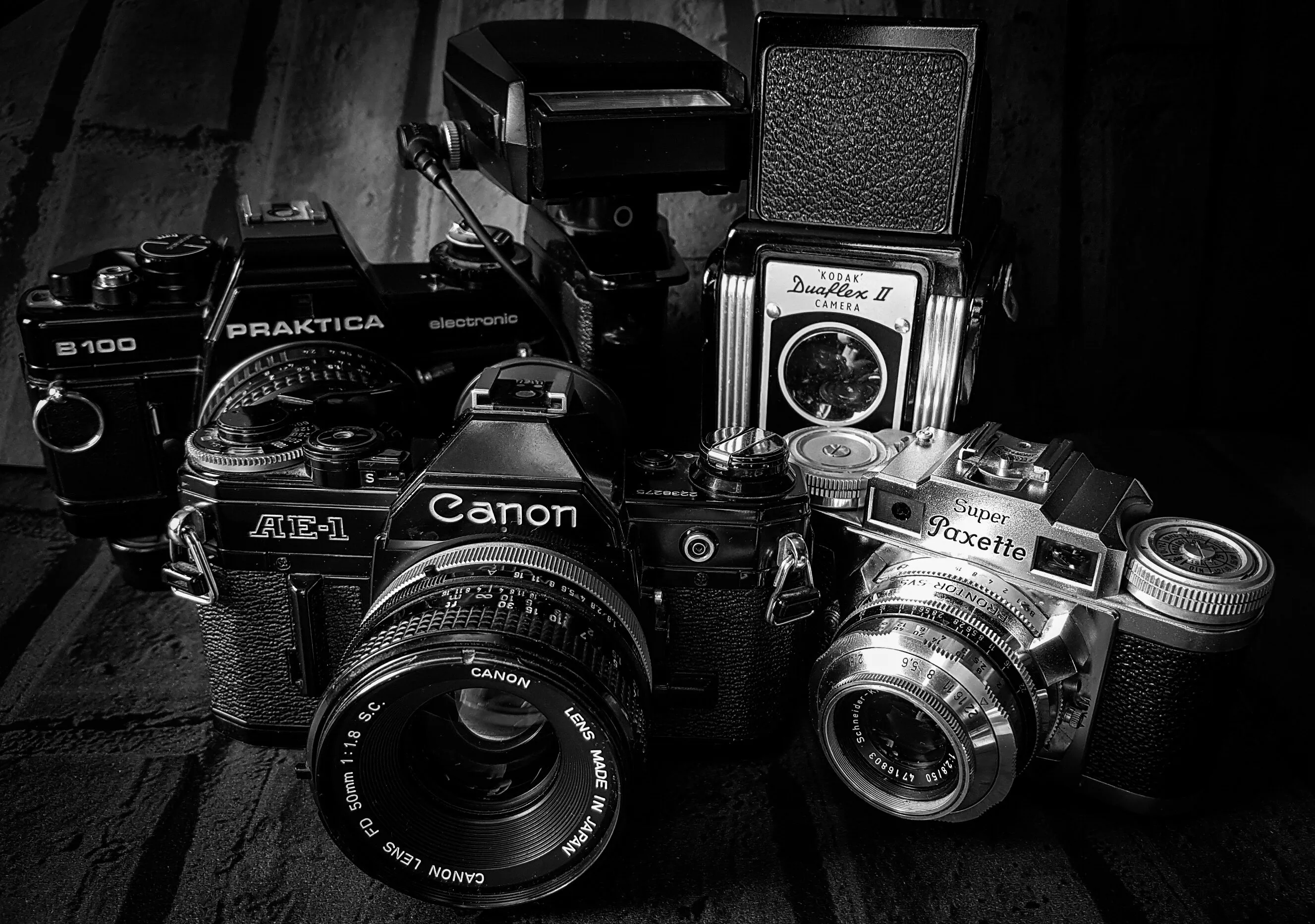 Vintage Cameras.
