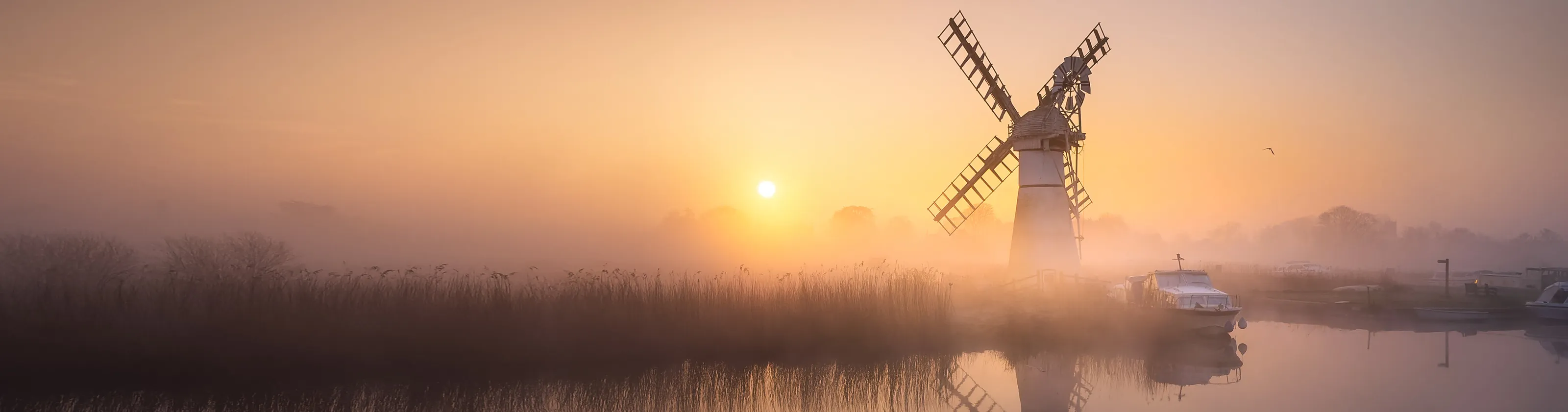 Cover Mill At Dawn