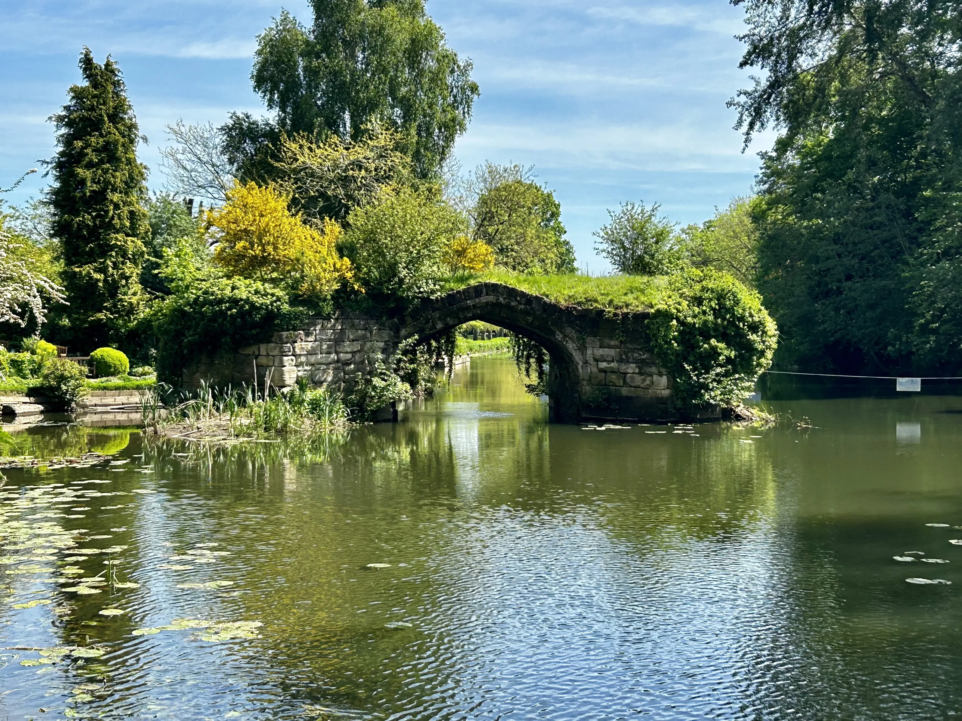 Broken bridge