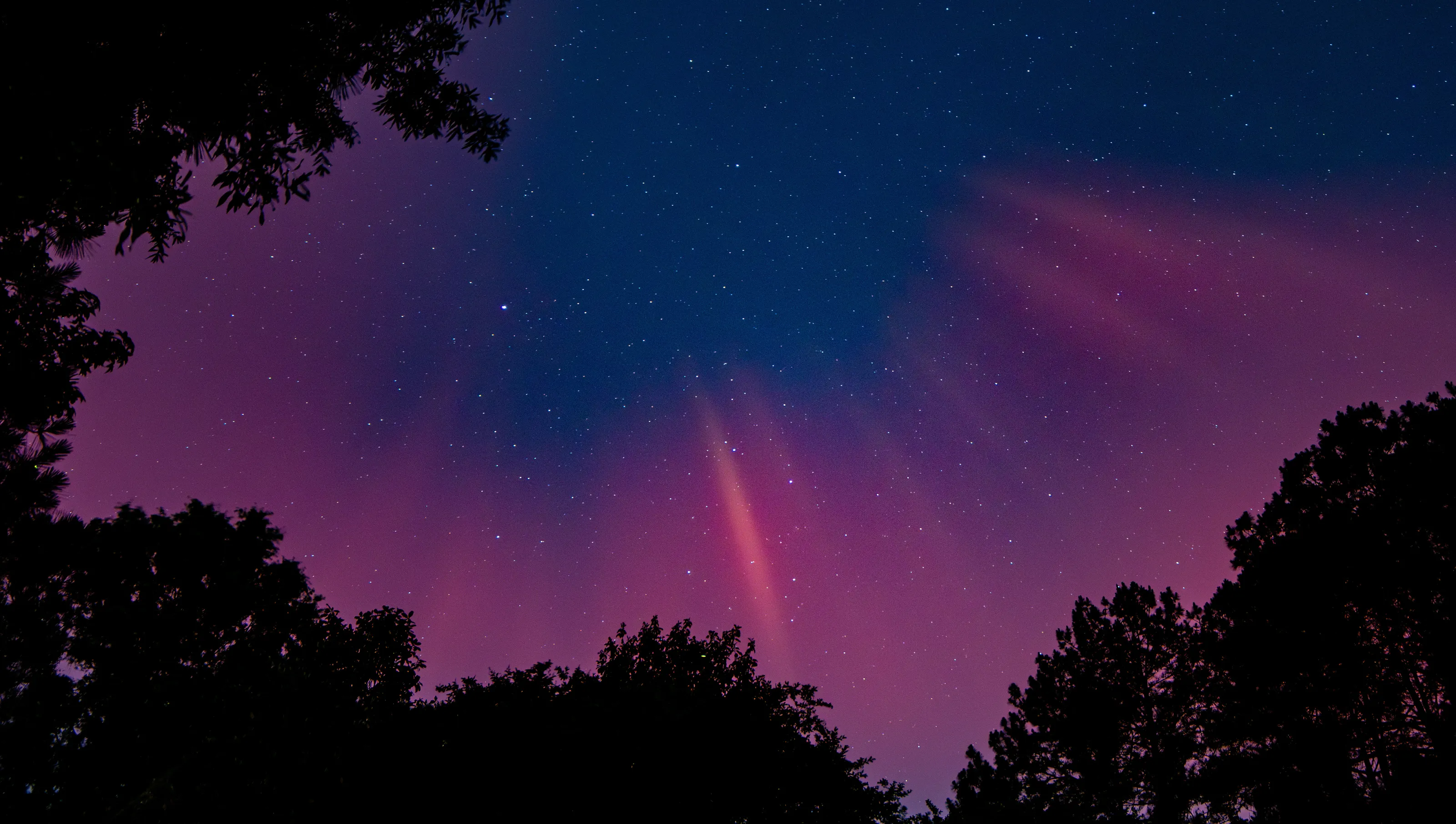 The Northern Lights from North Carolina