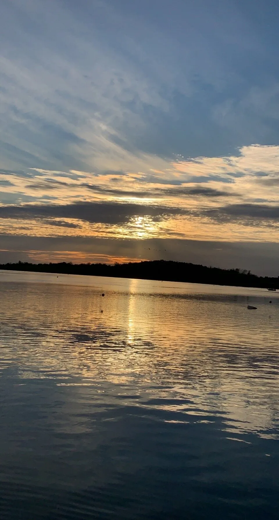 Evening at bay