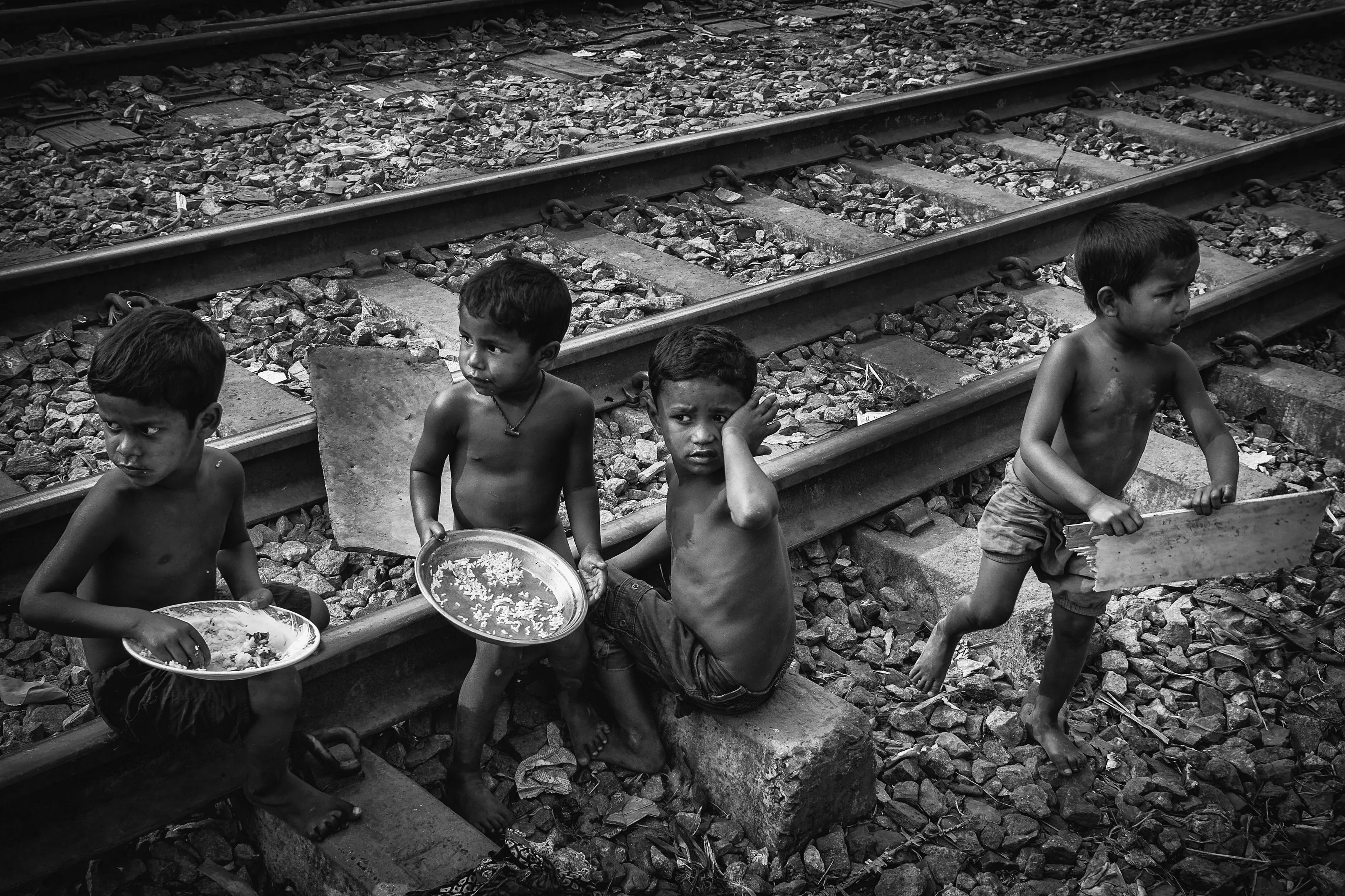 life on the train line 12,  Bangladesh