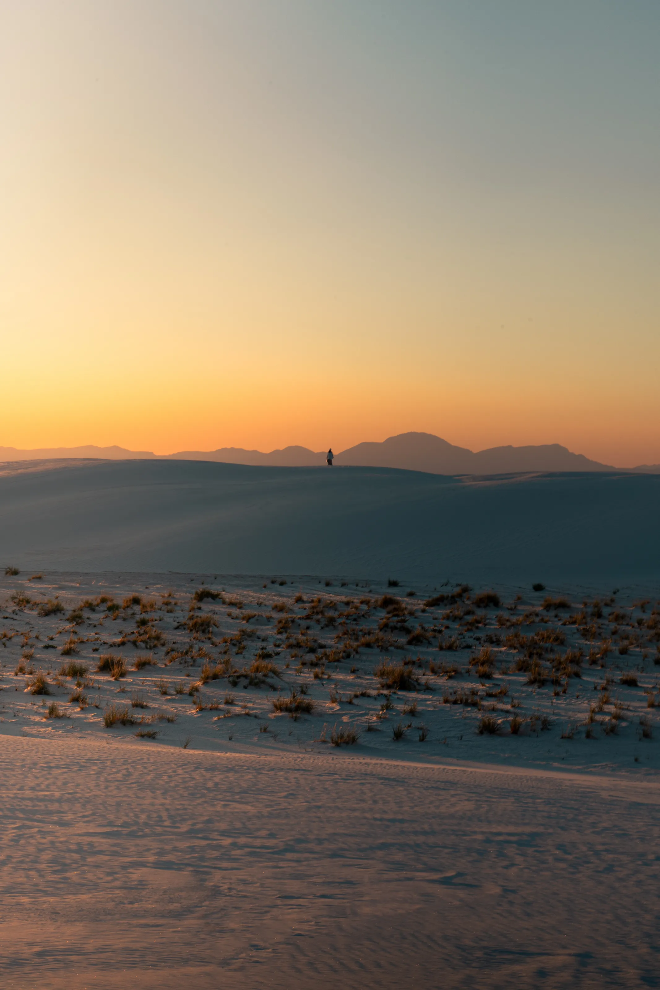 Sunset in the sands