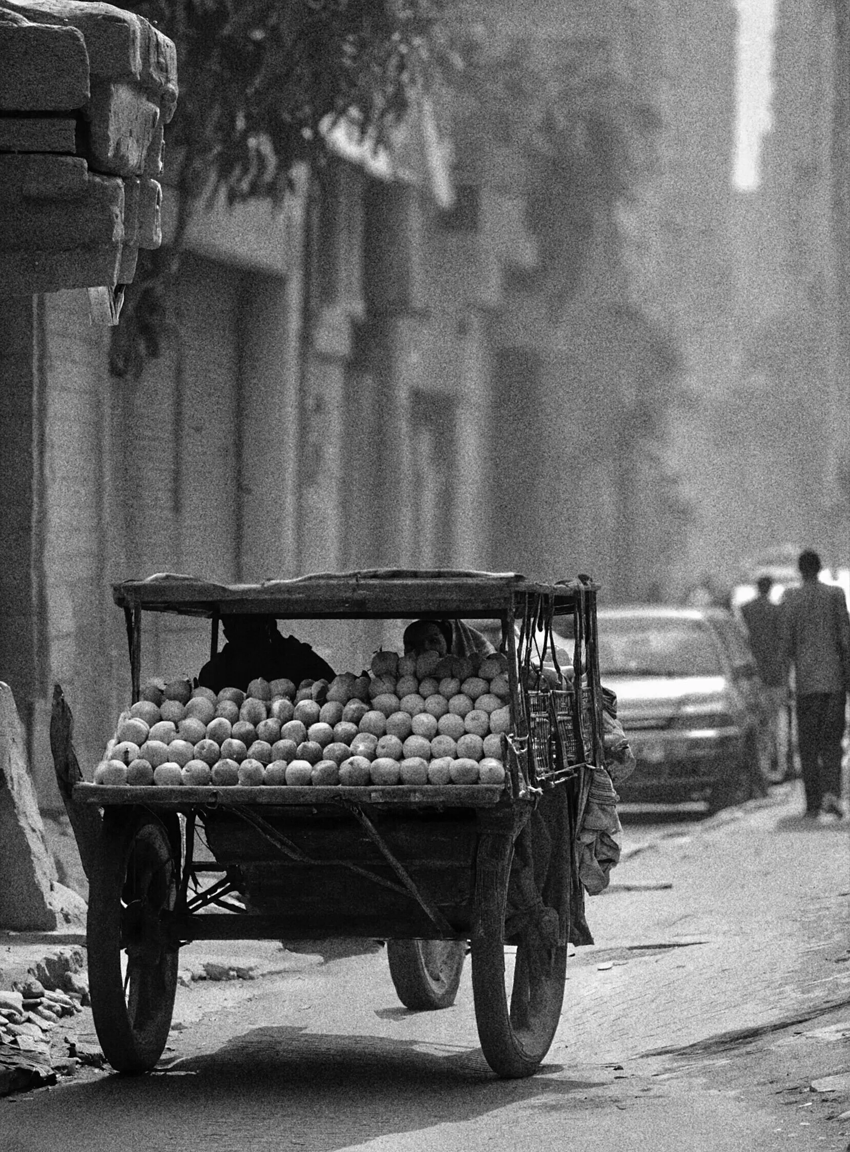 Pomegranate seller