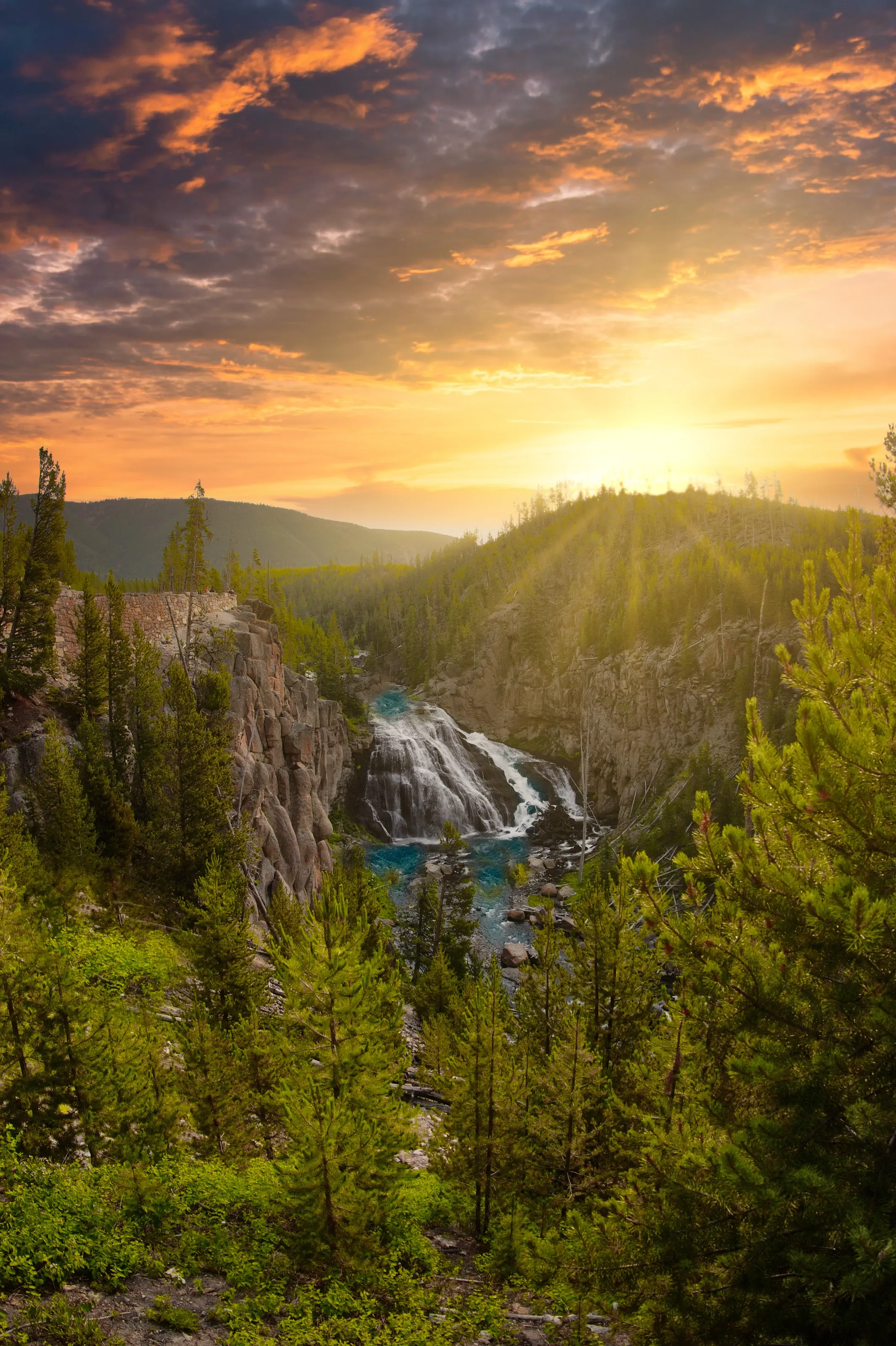 Gibbon Falls, Yellowstone