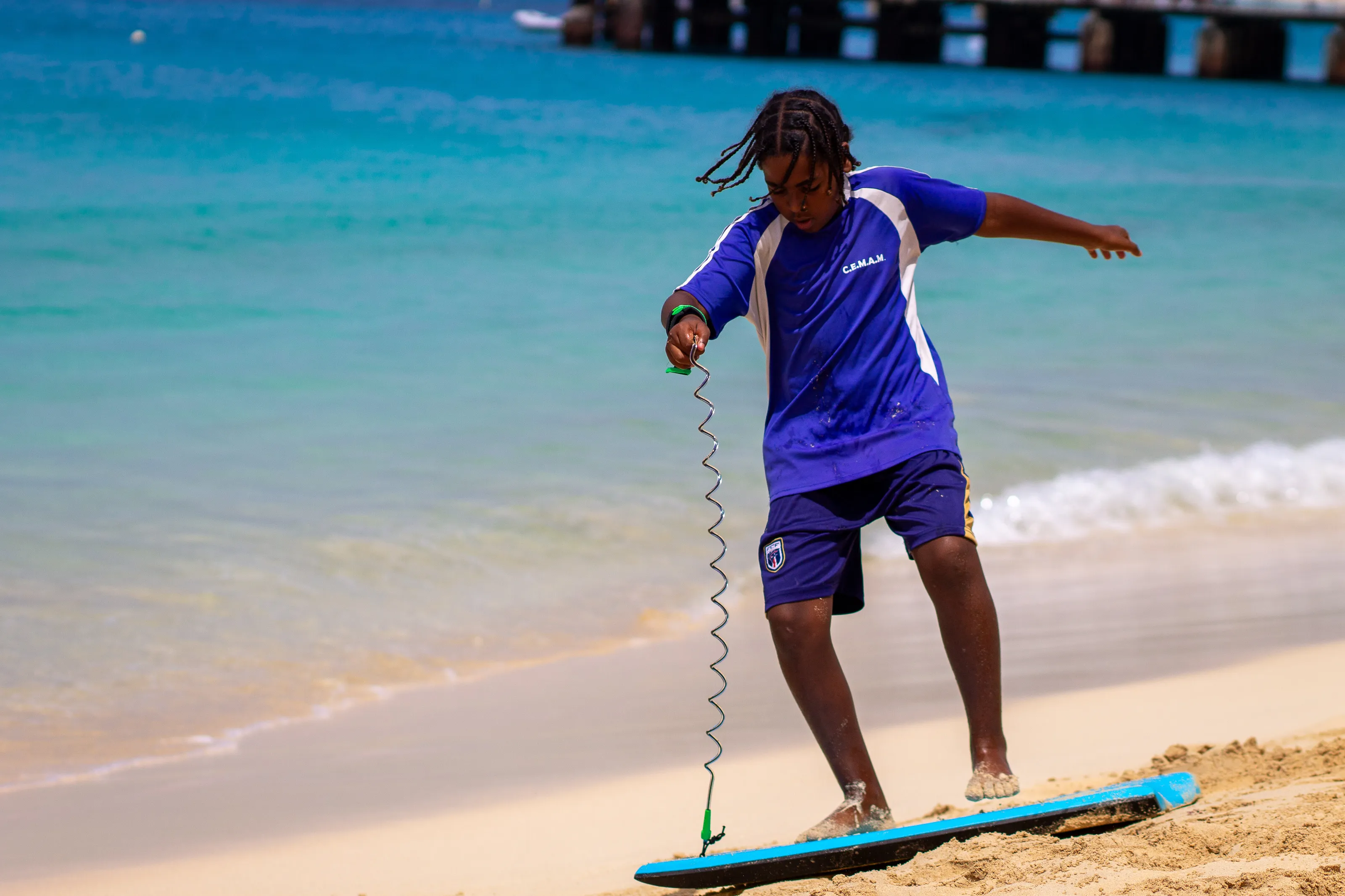 surfing in Cape Verde