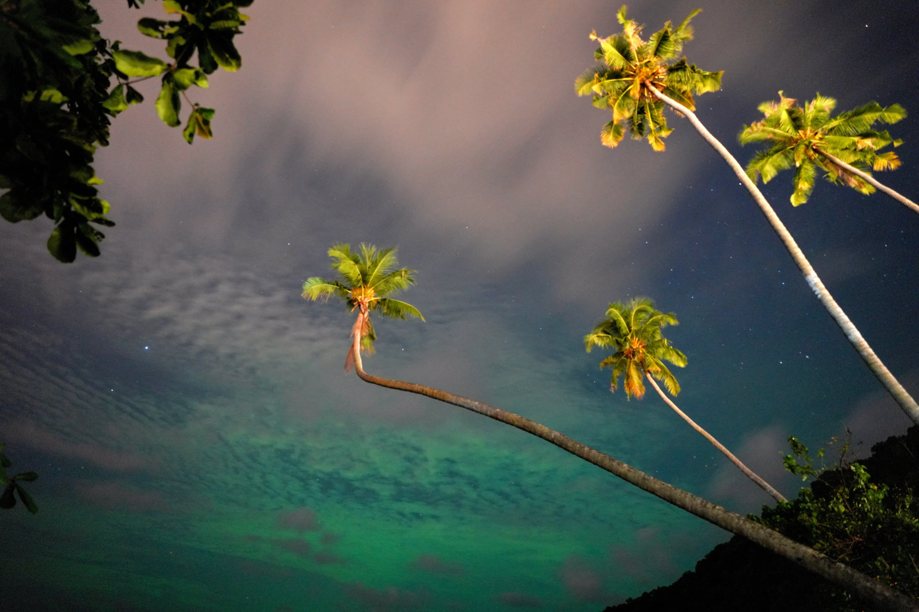 Blue hour at Gertak Sanggol Beach Penang Malaysia