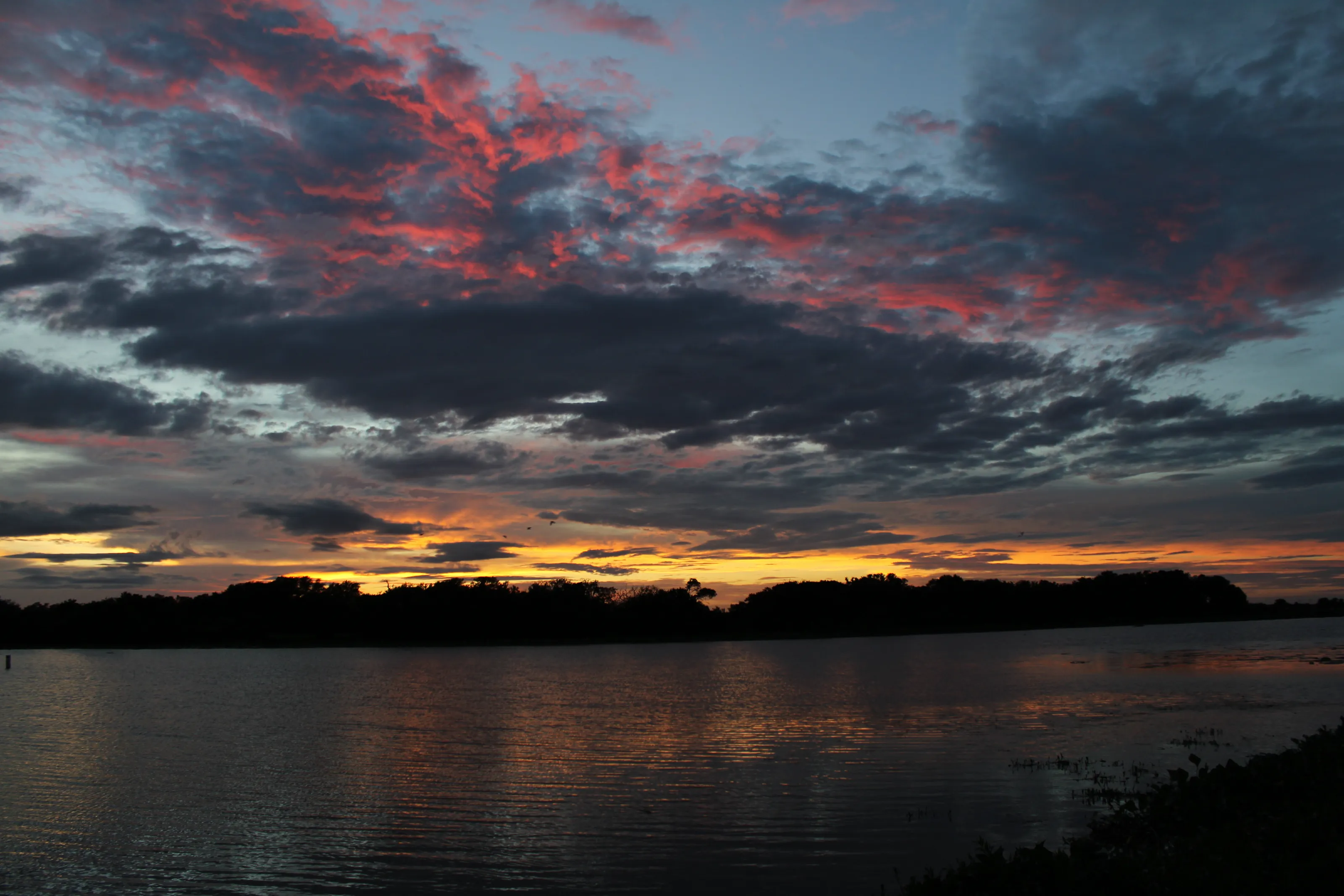 Water sunset