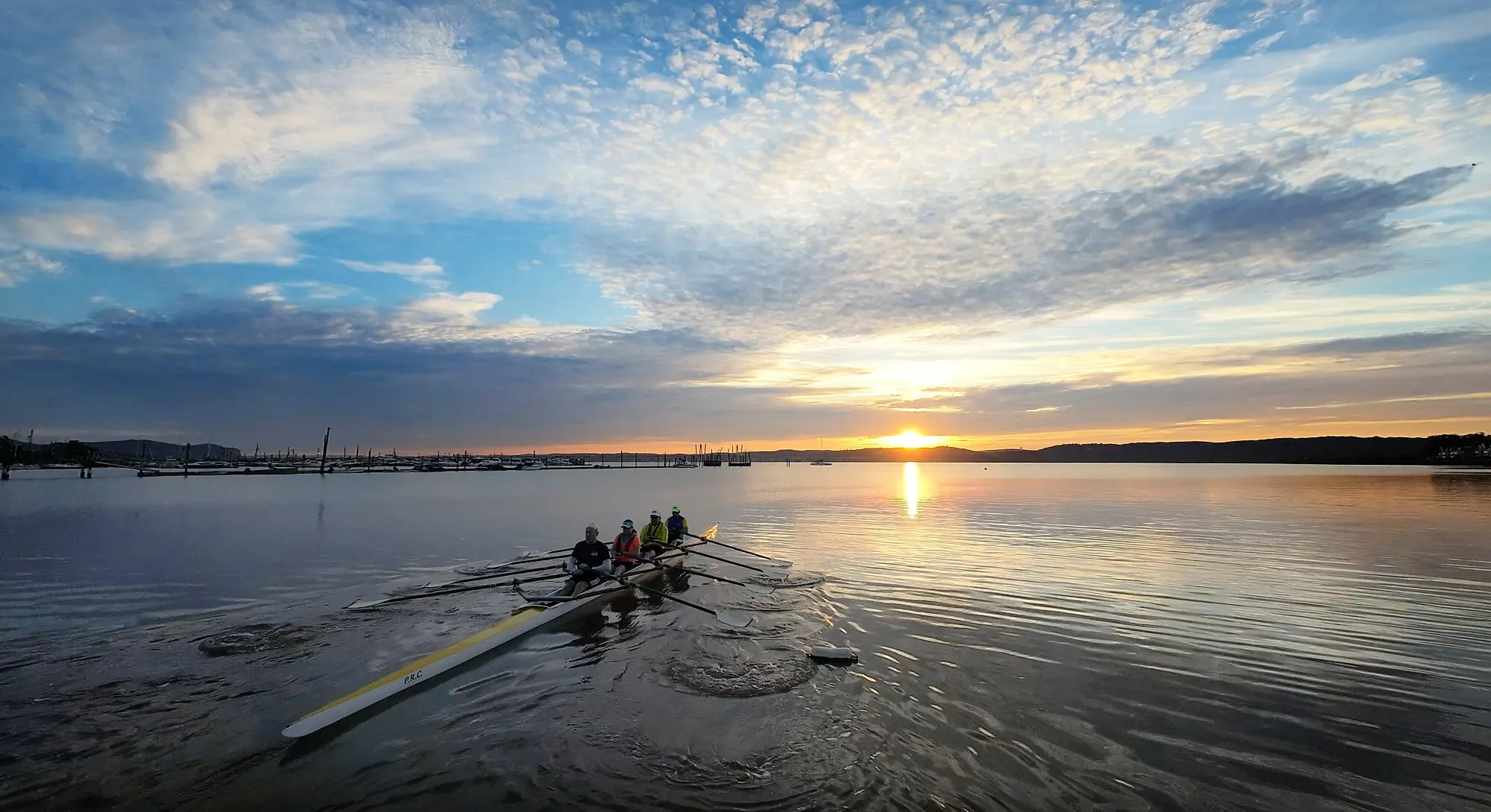 Rowing into the Sun