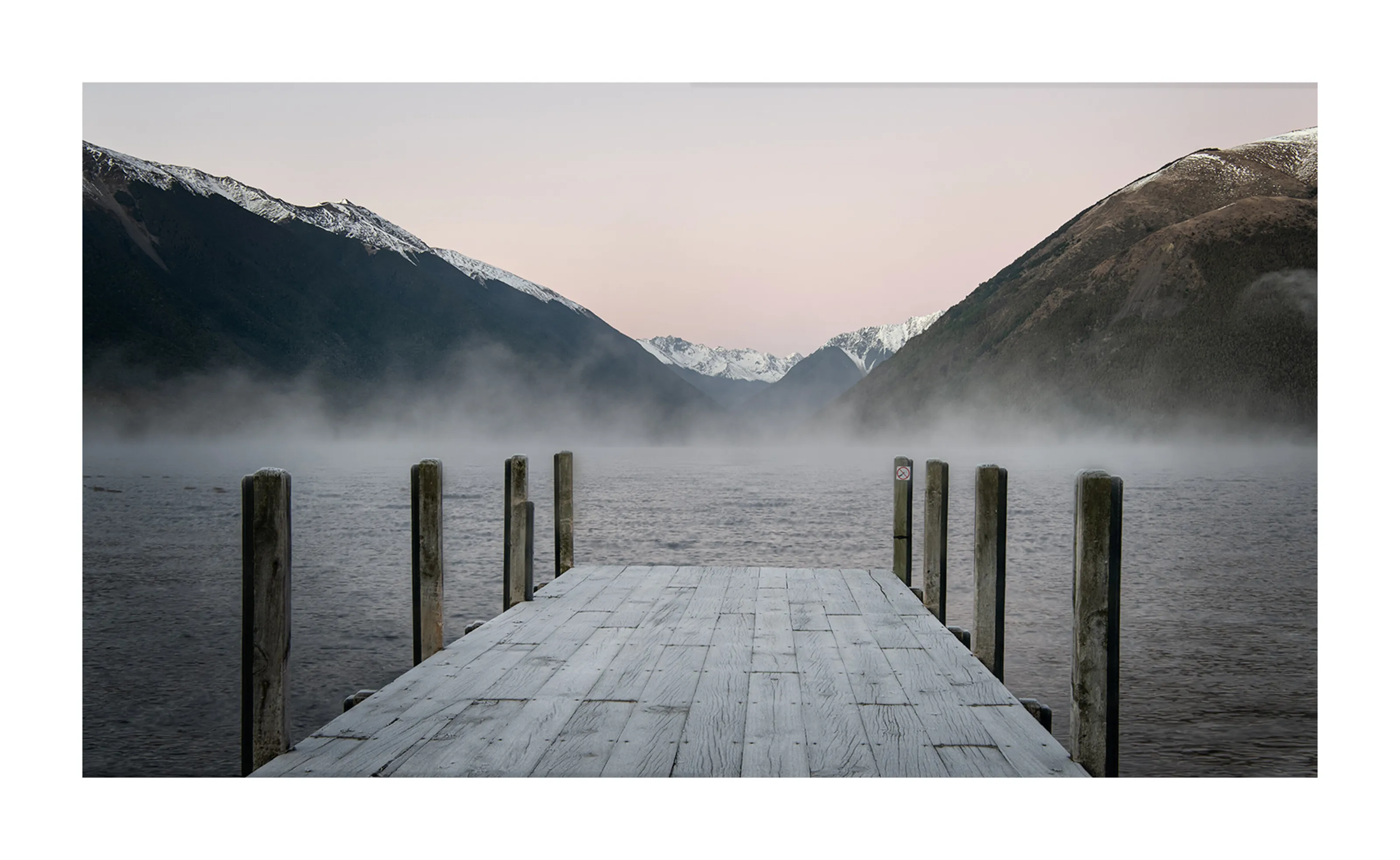 Morning mist on Lake Rotoiti