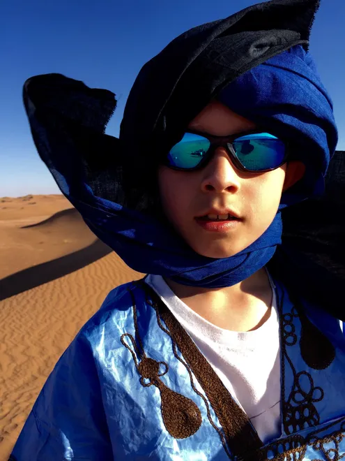 While In Morocco