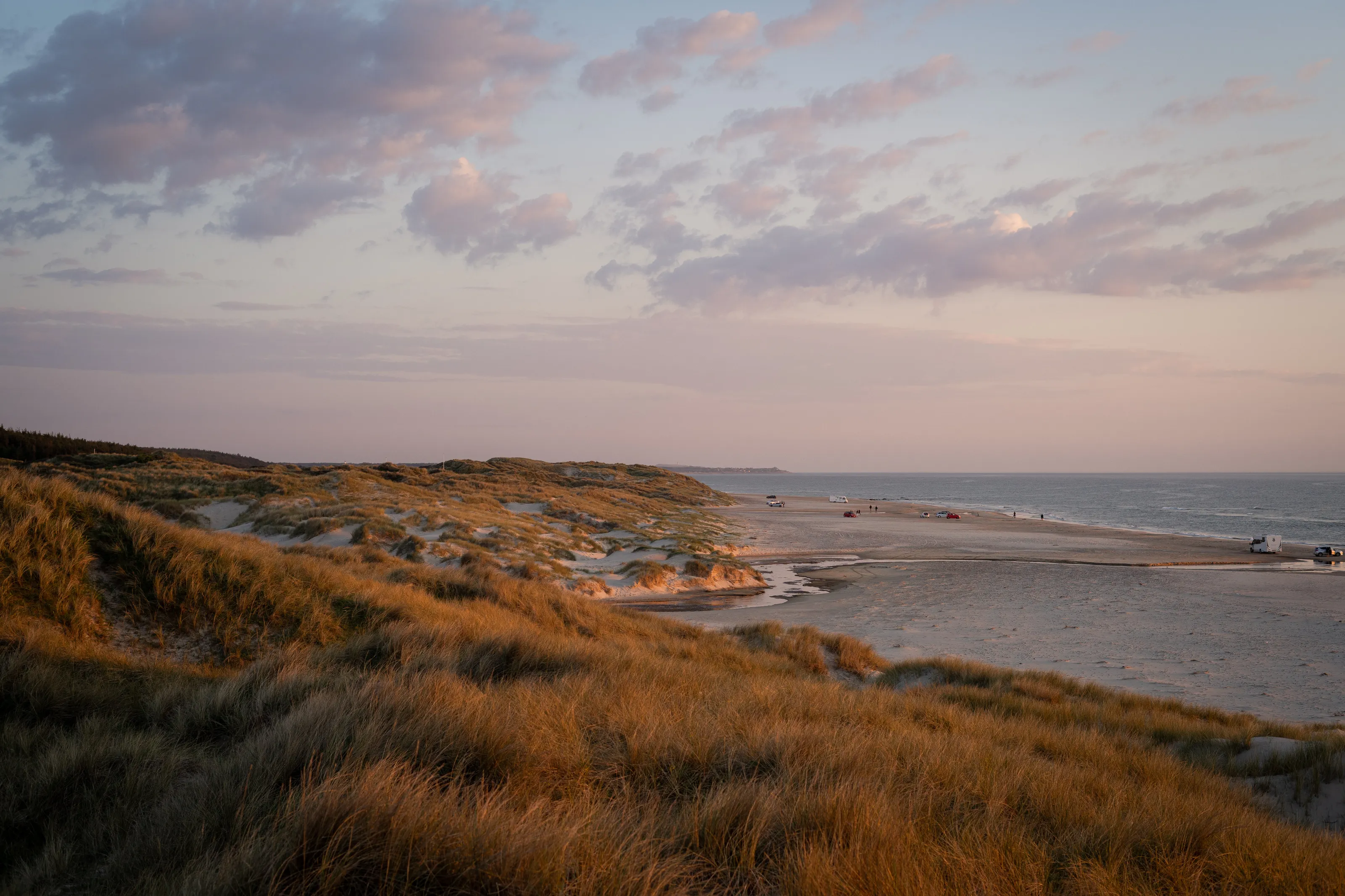 Sunset in Hirtshals, Denmark
