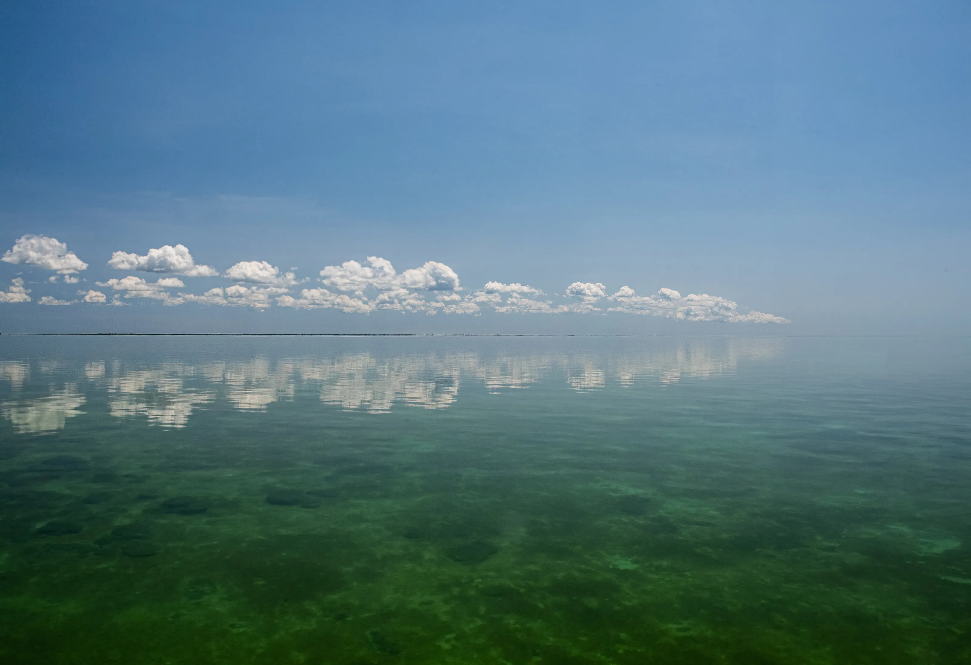 Chetumal Bay clouds 4