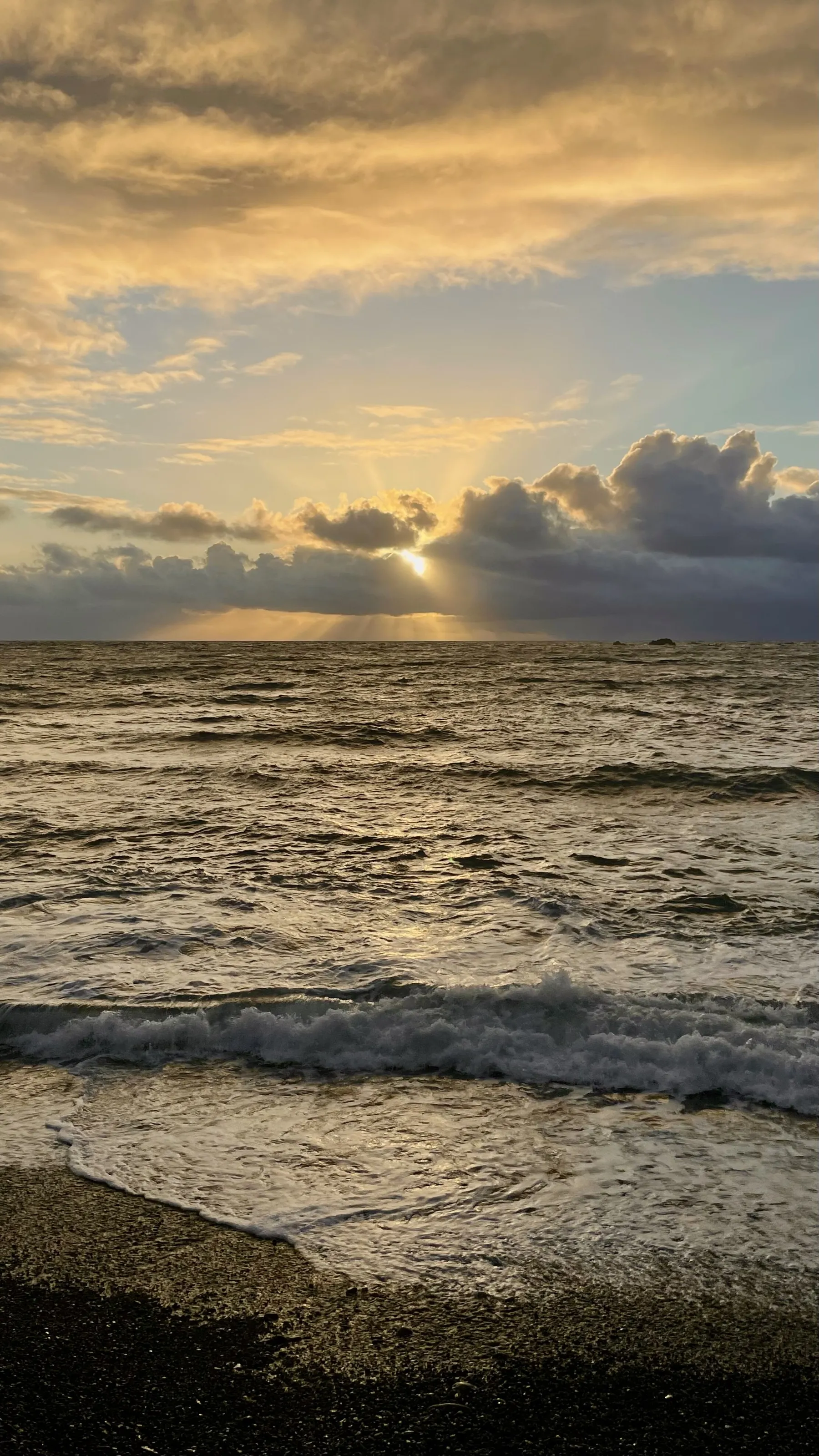 Hana Bay Sunrise on Maui, Road to Hana