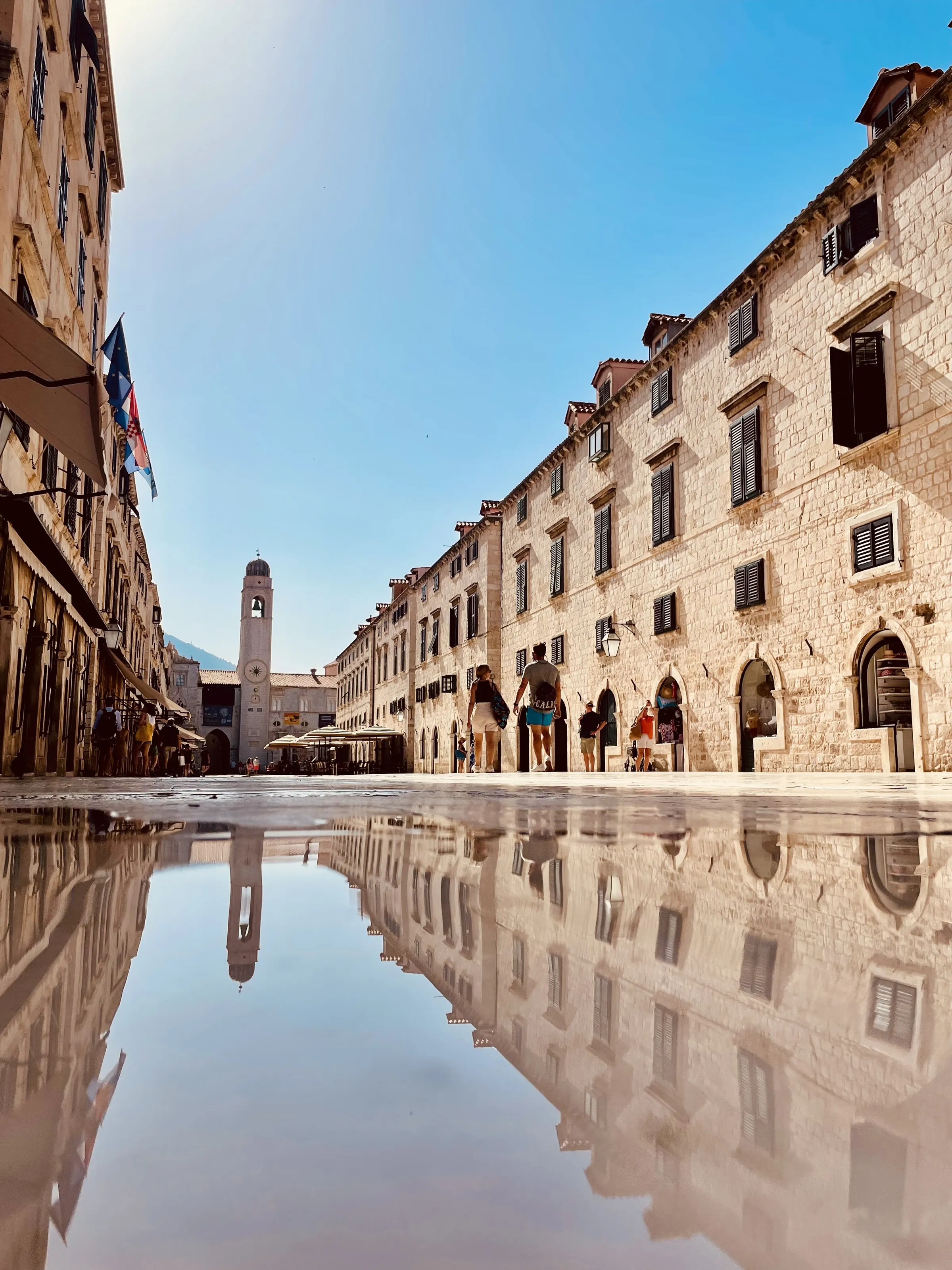 Reflections in Dubrovnik