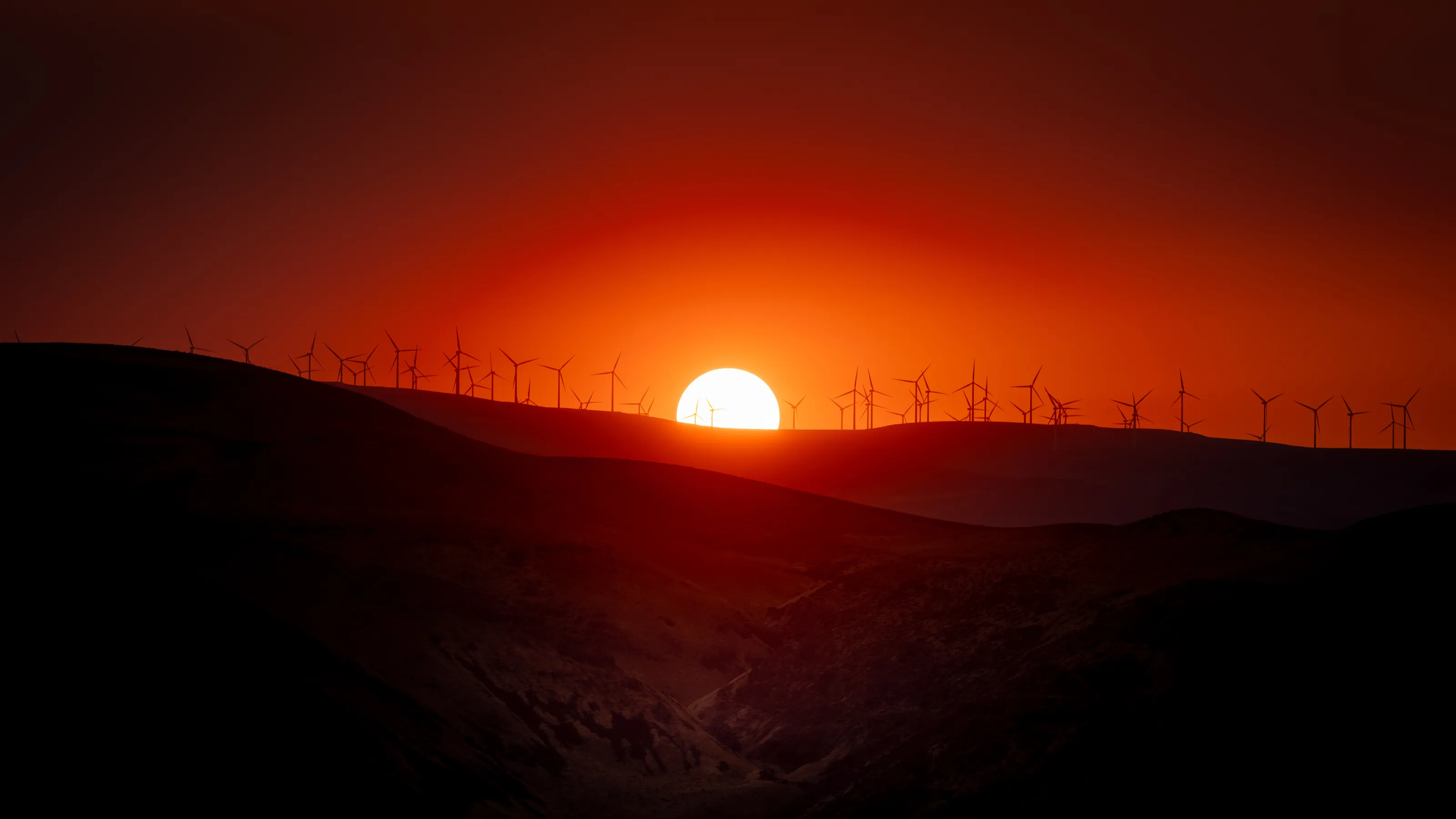 Turbine Sunset
