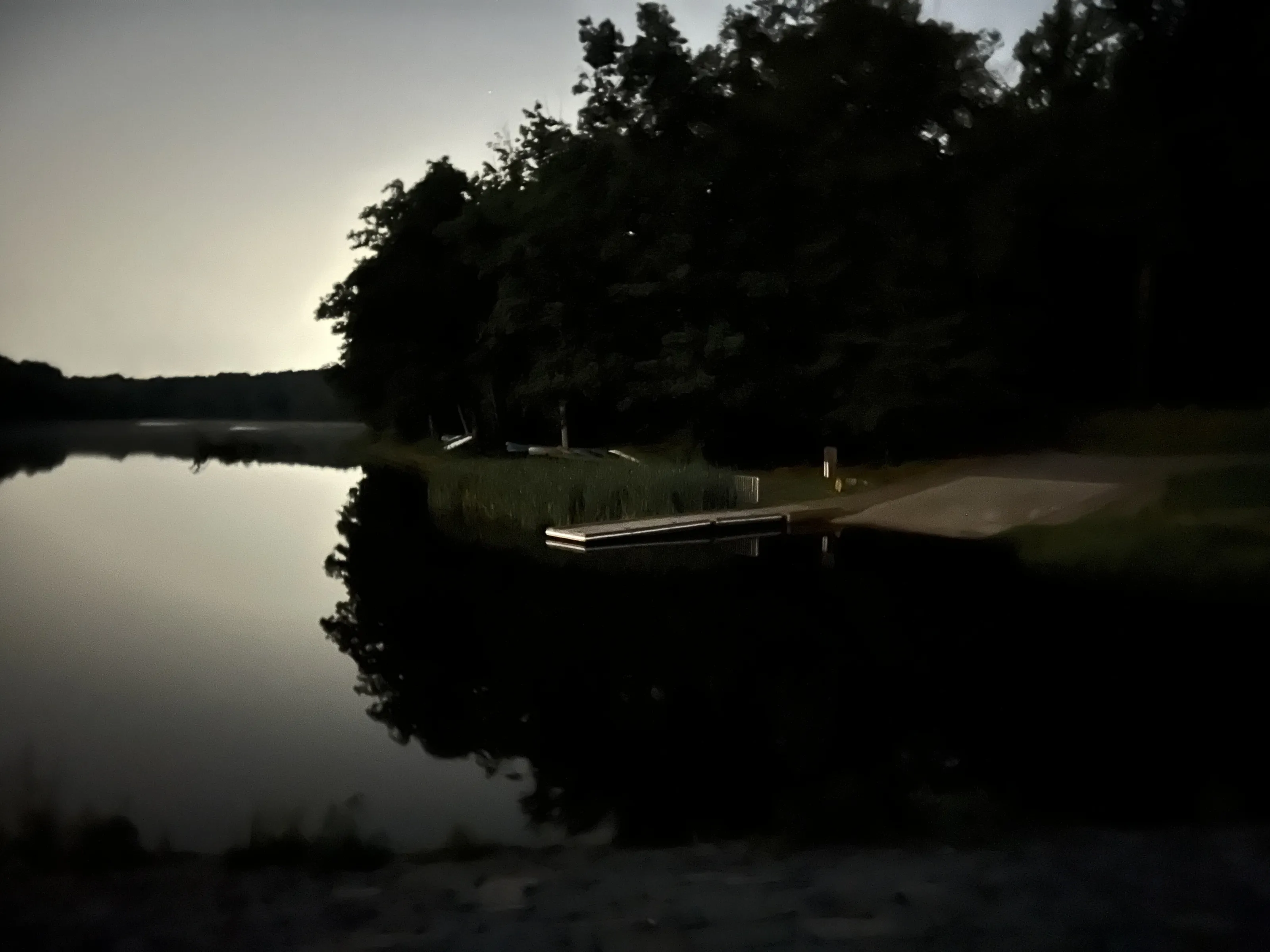 Moonlit Dock