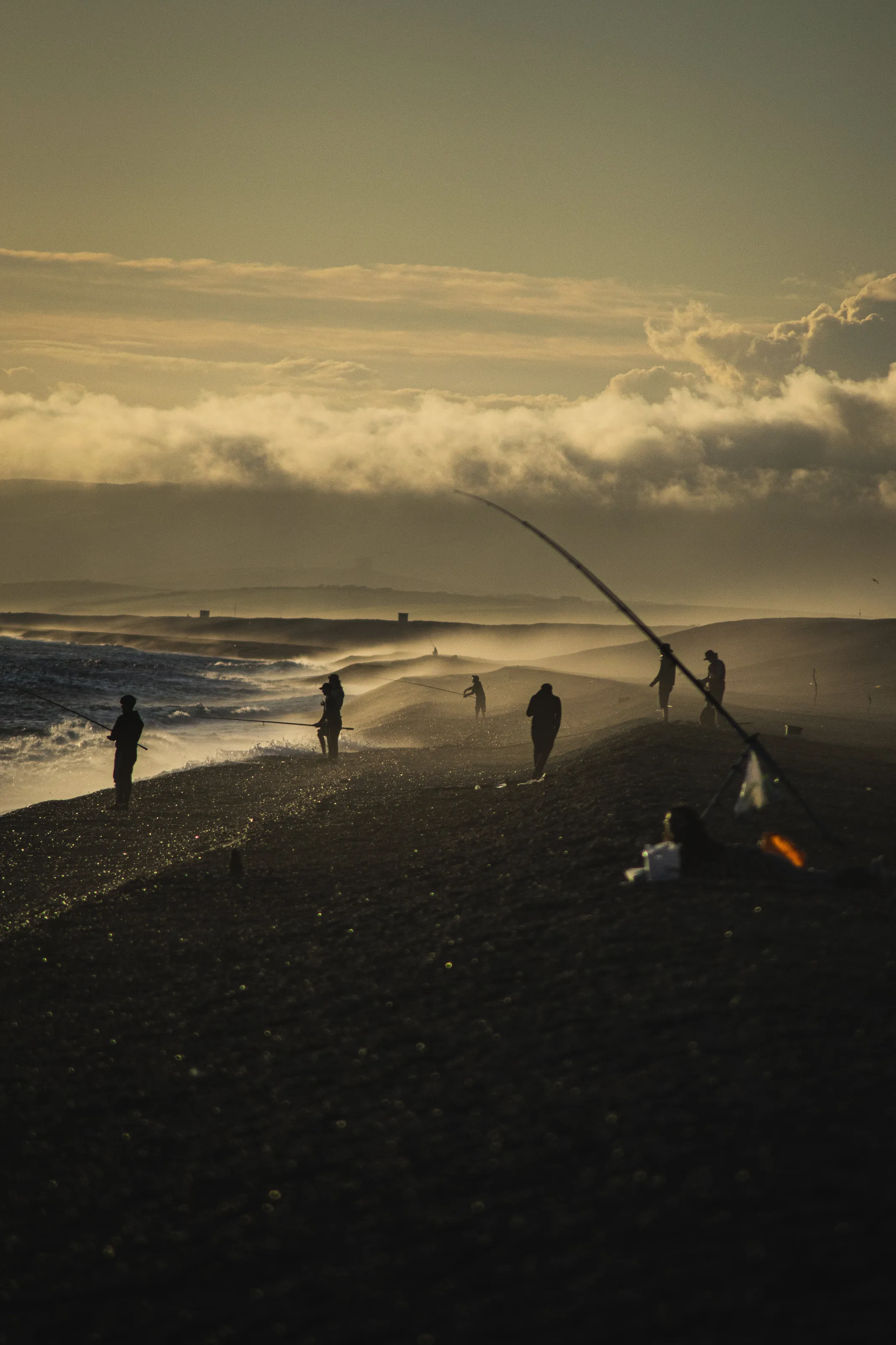 mist upon the fishermen