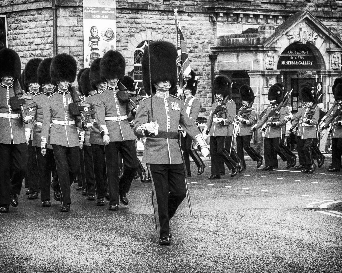 Welsh Guards in Pontypridd