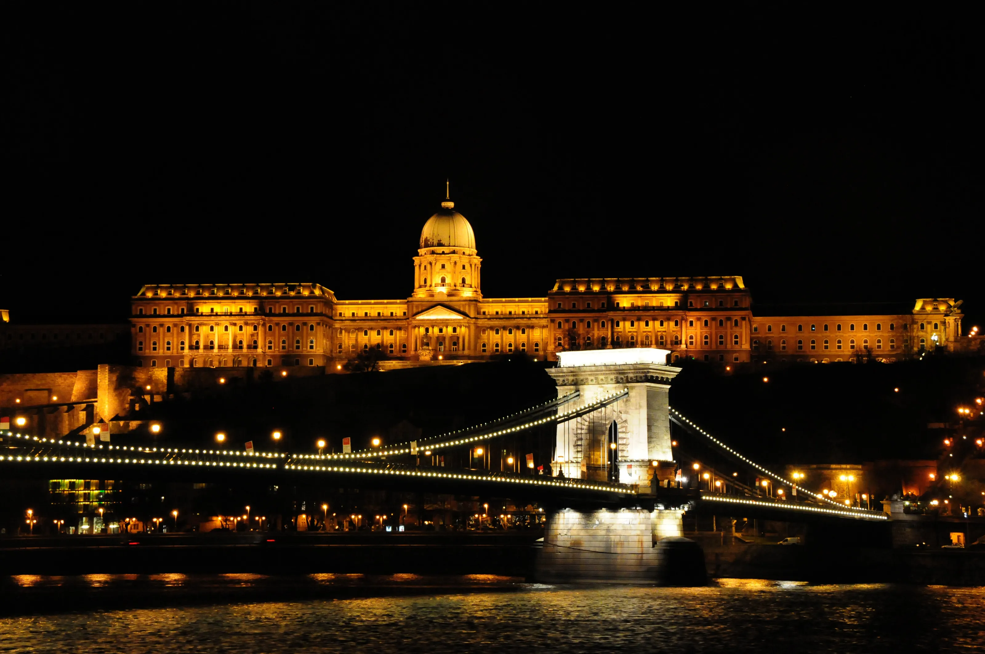 Chain Bridge & the Royal Palace.