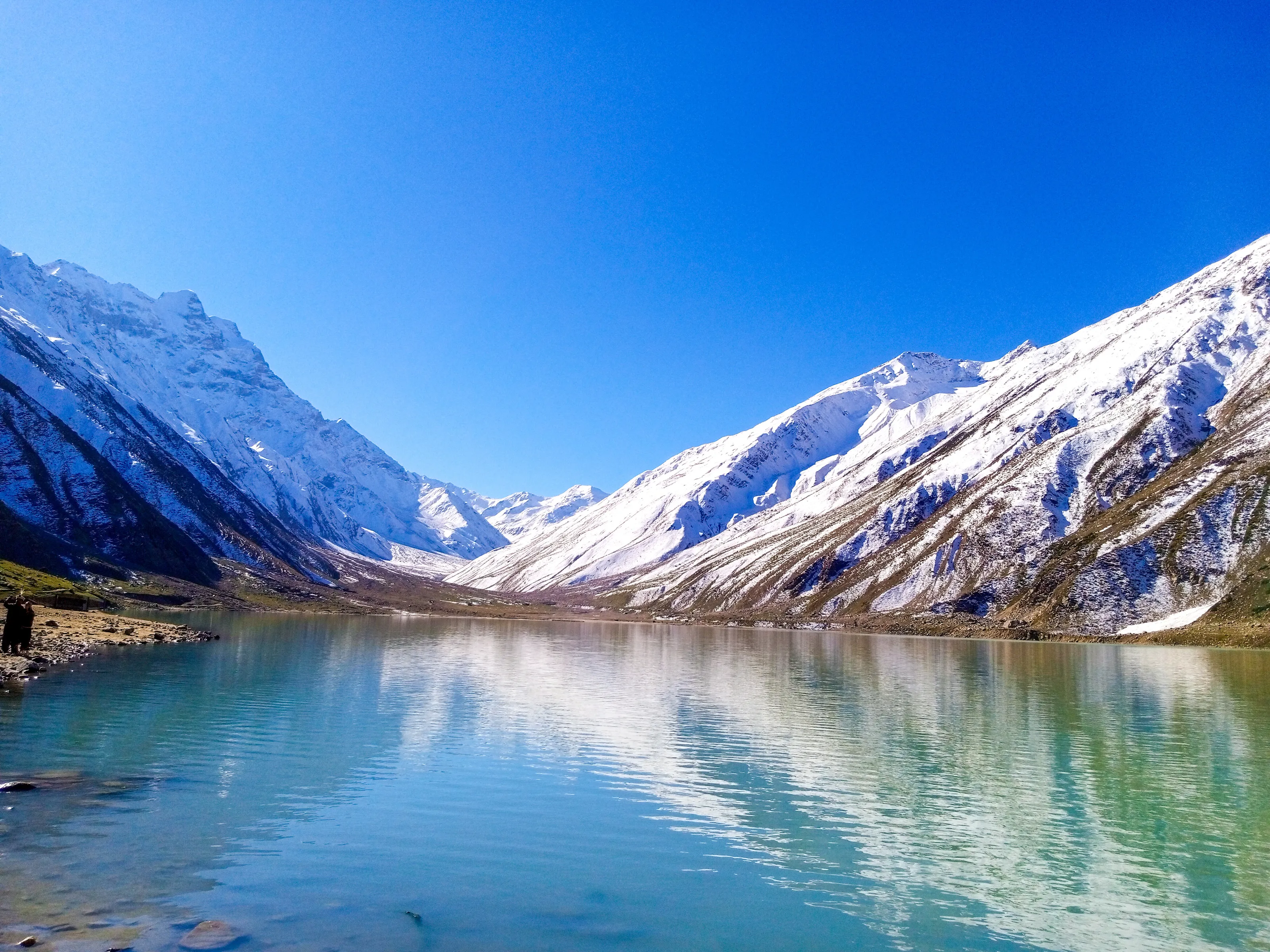 The Mountains Covered With Snow