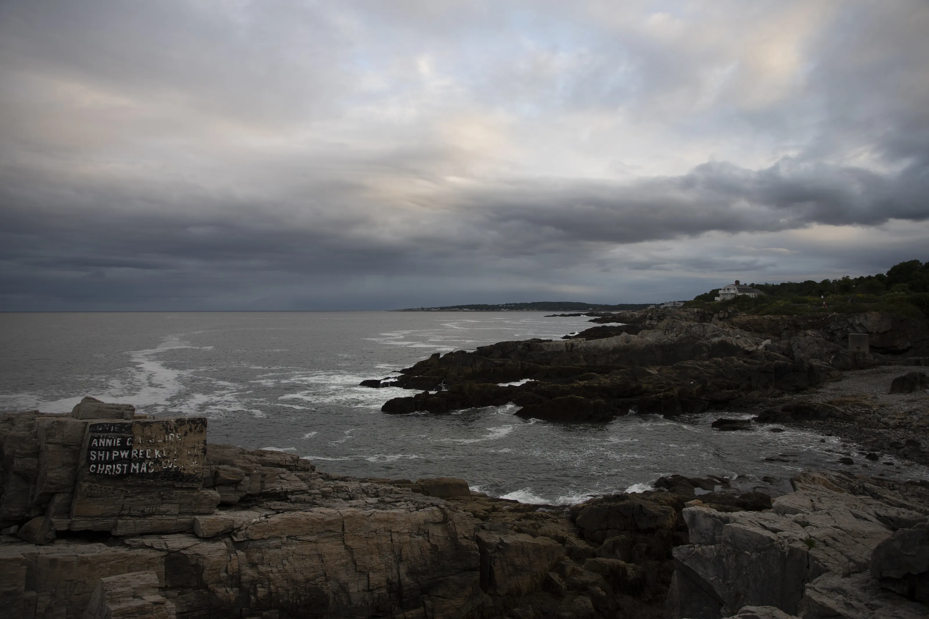 SUNSET ON THE MAINE COAST