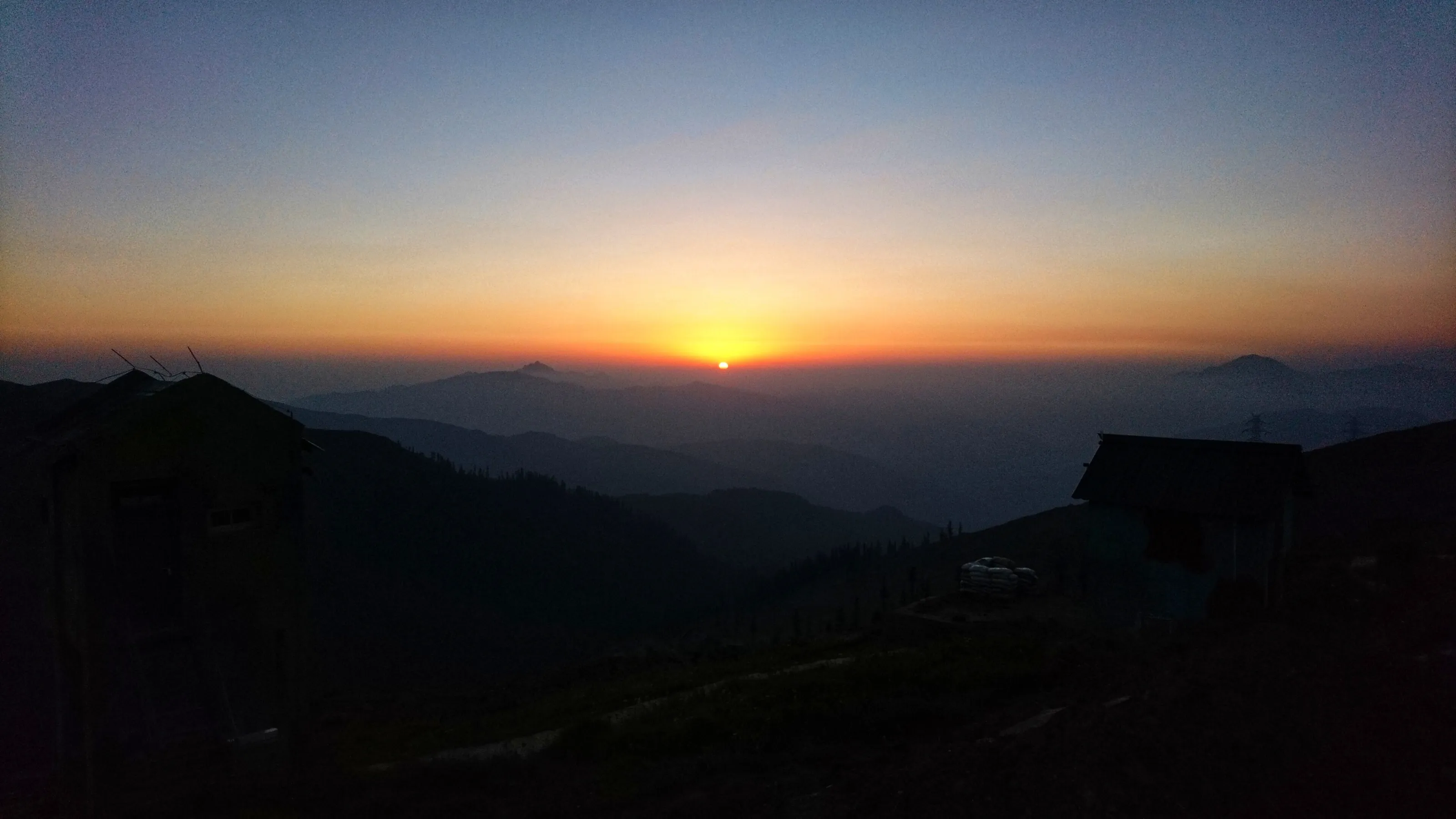 Sunset !!