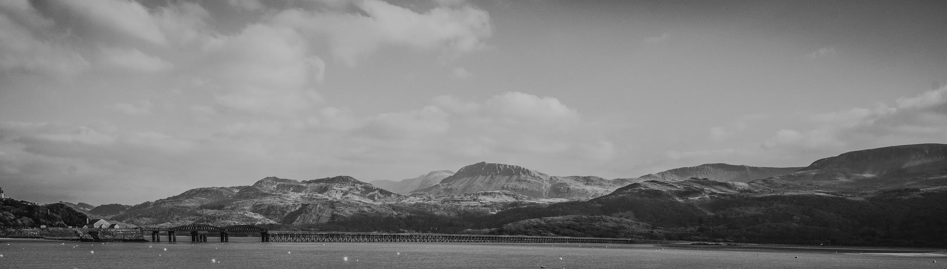Towards Eryri National Park (Snowdonia) from Barmouth