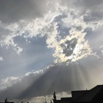 Triangle shaped CLOUD!?!
