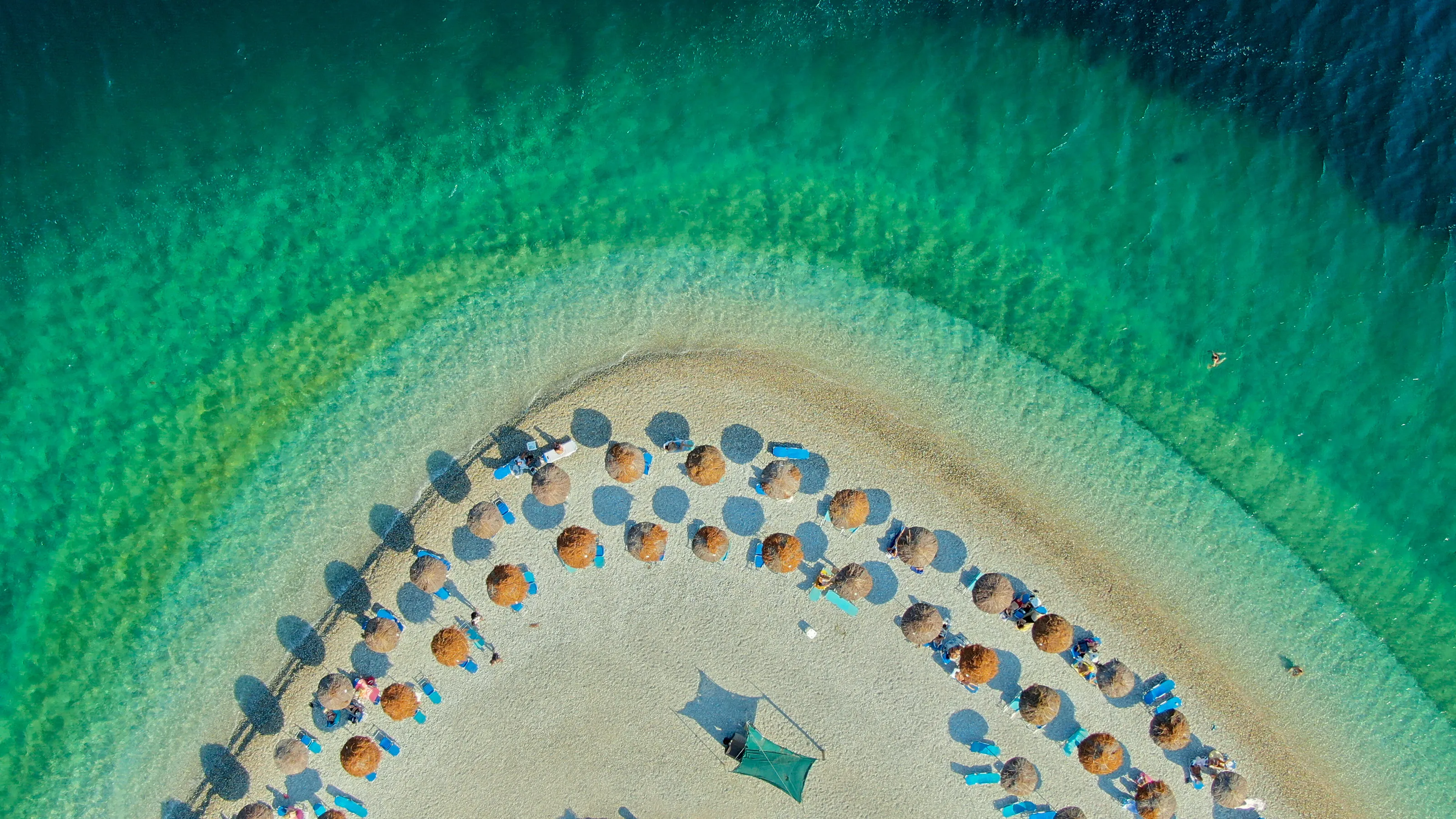 Agios Dimitrios Beach in Alonissos island in Greece