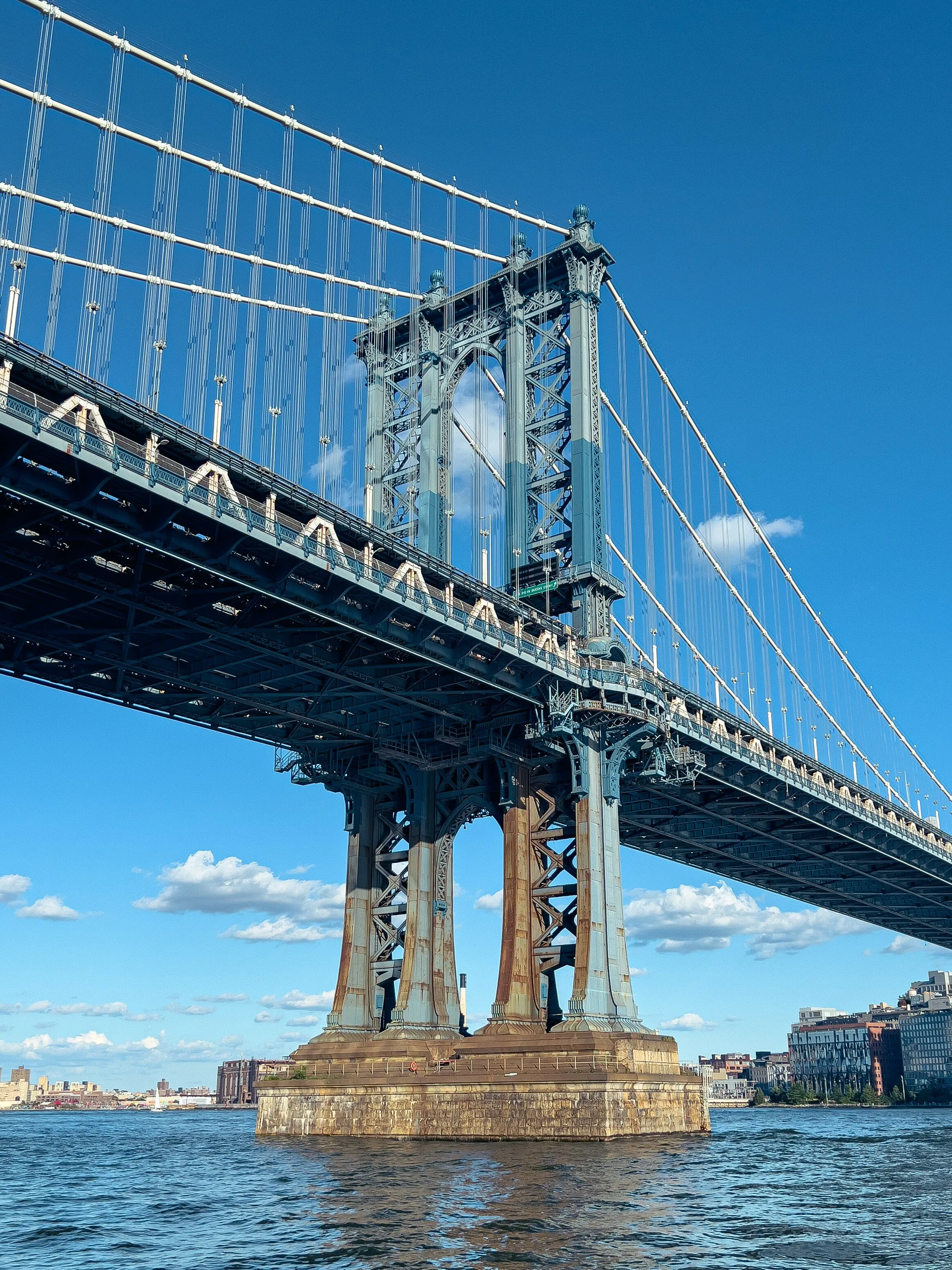 Underbelly of the Manhattan Bridge
