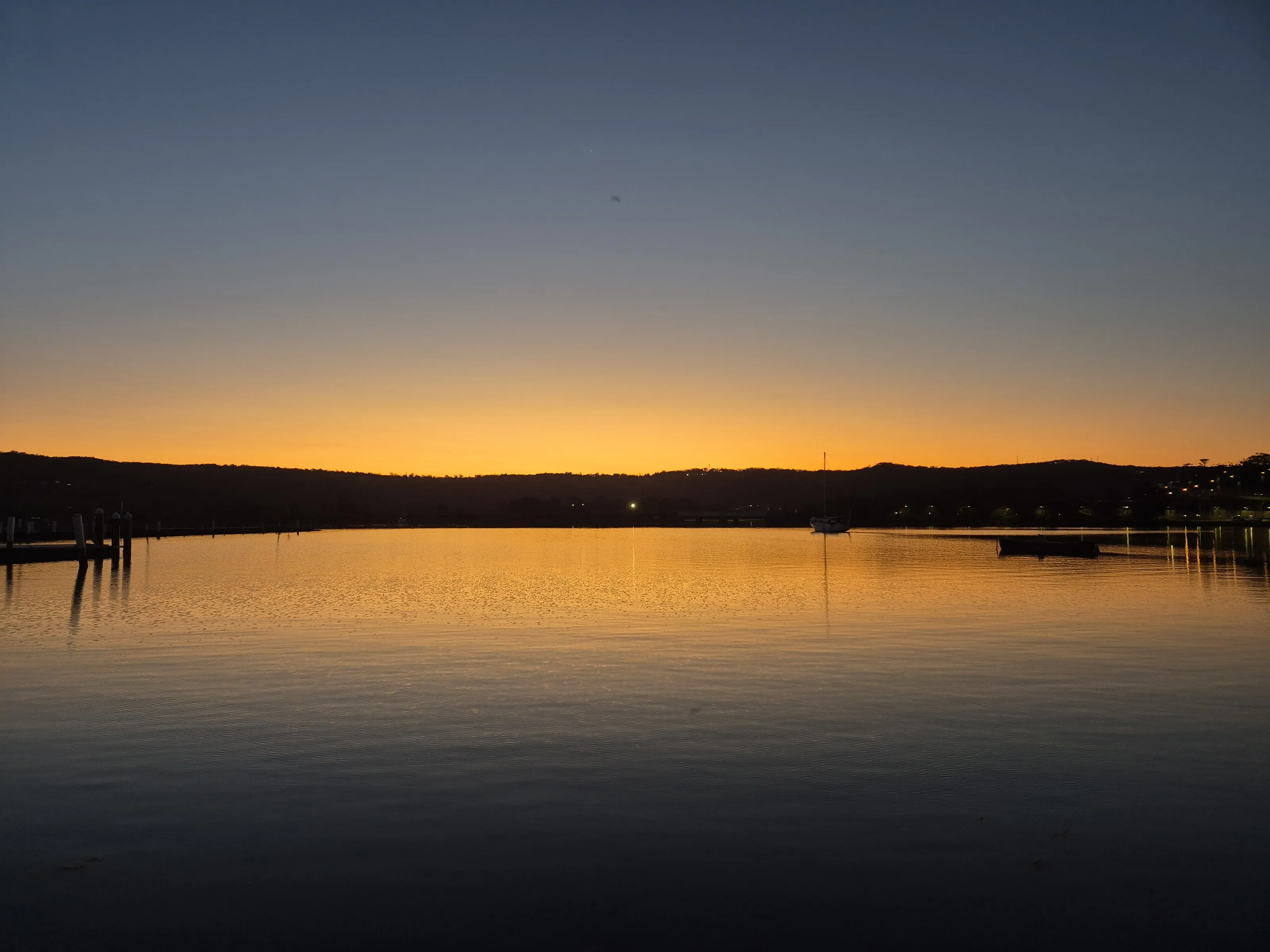 Drifters Wharf sunset