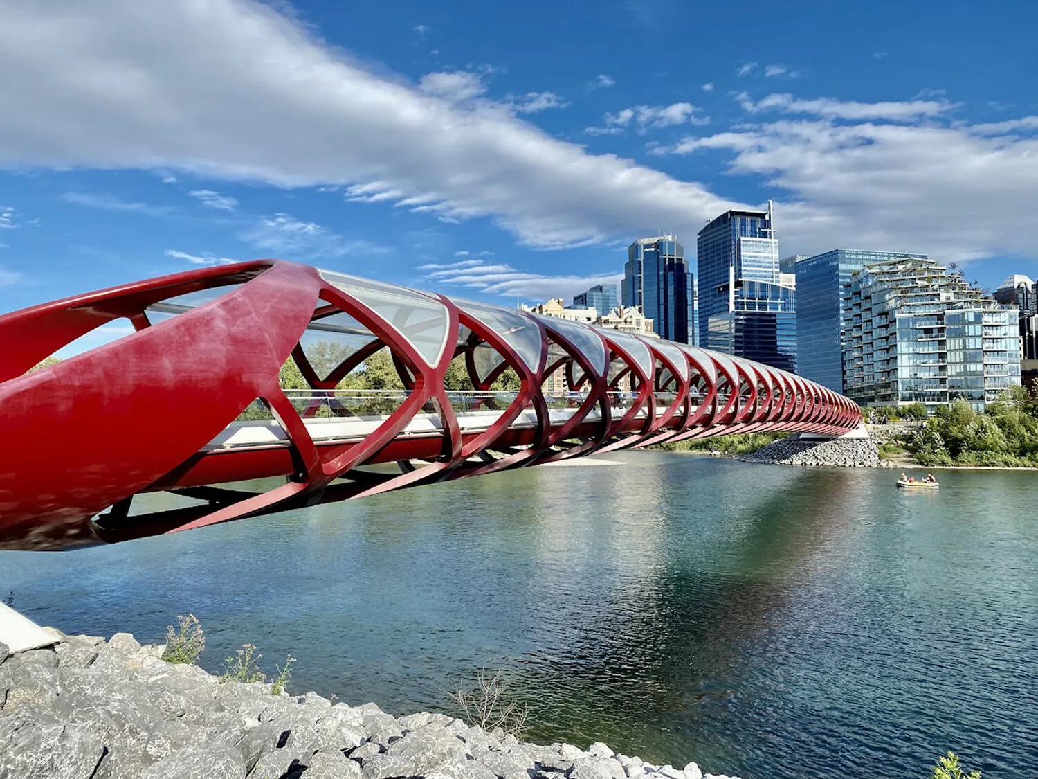Peace Bridge Downtown Calgary AB