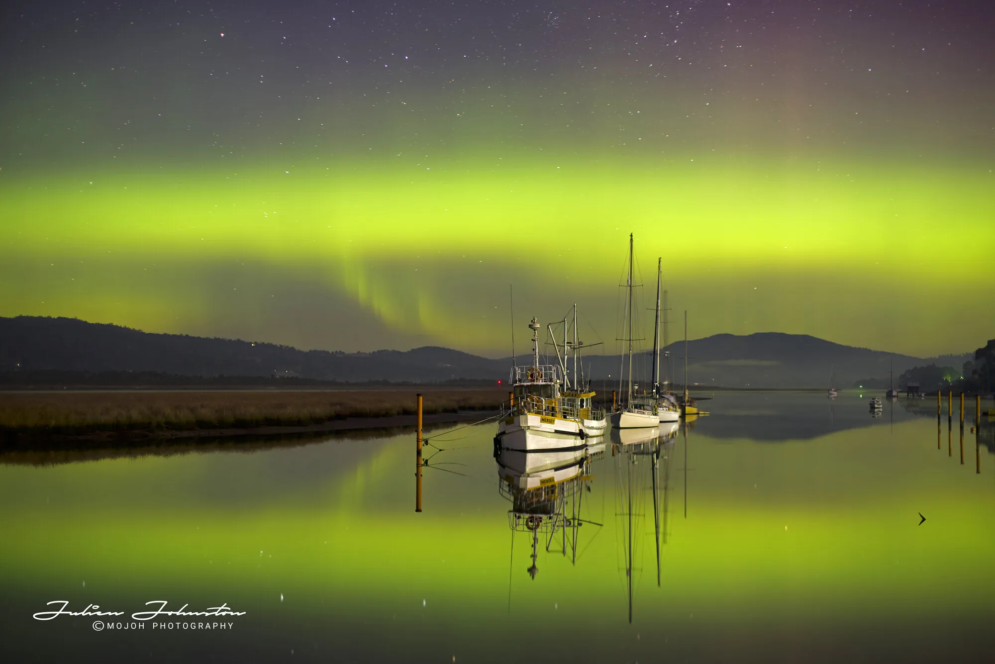 Aurora Australis Huon River