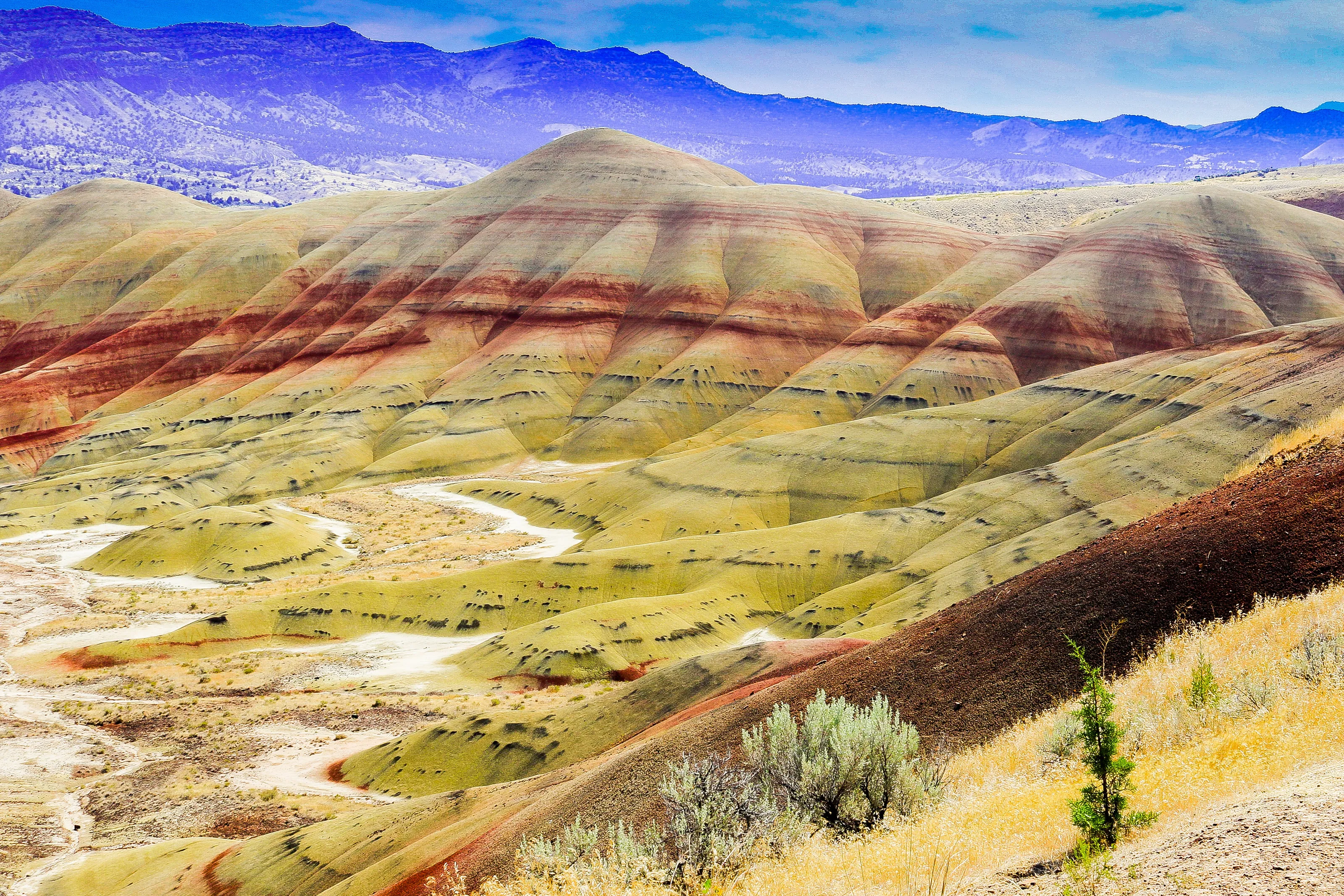 PAINTED HILLS, OREGON