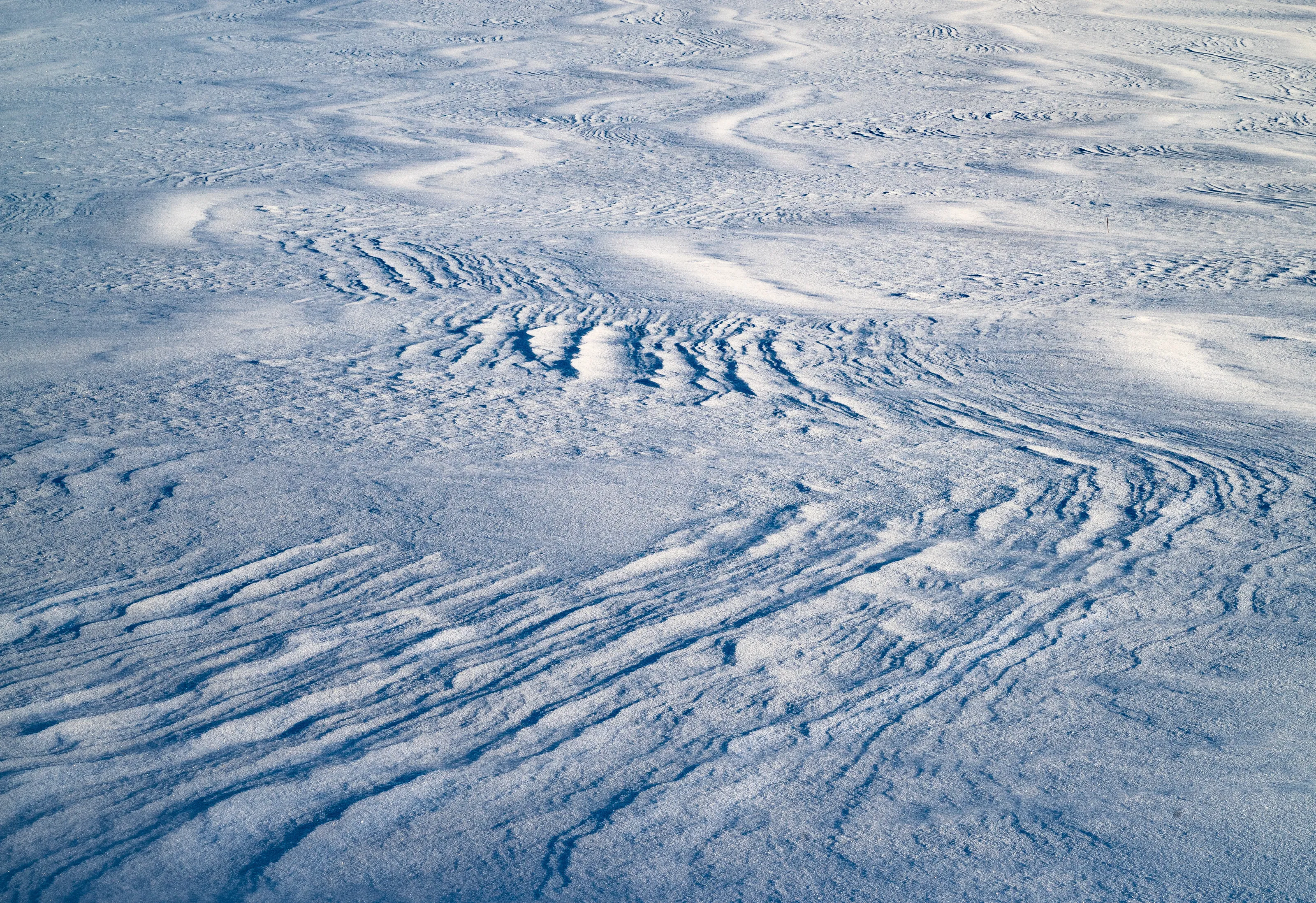 Snow drifts