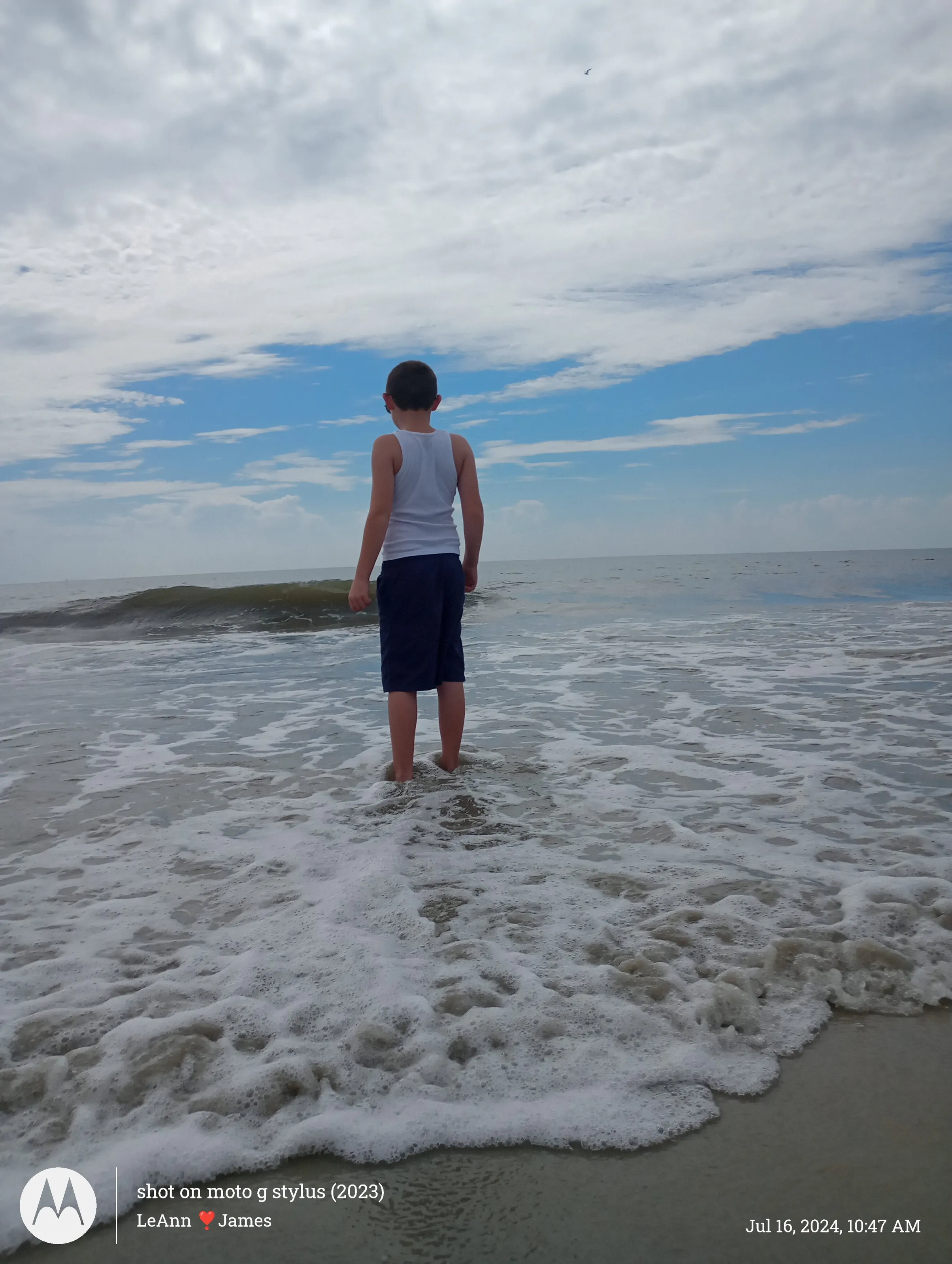 Looking at heaven