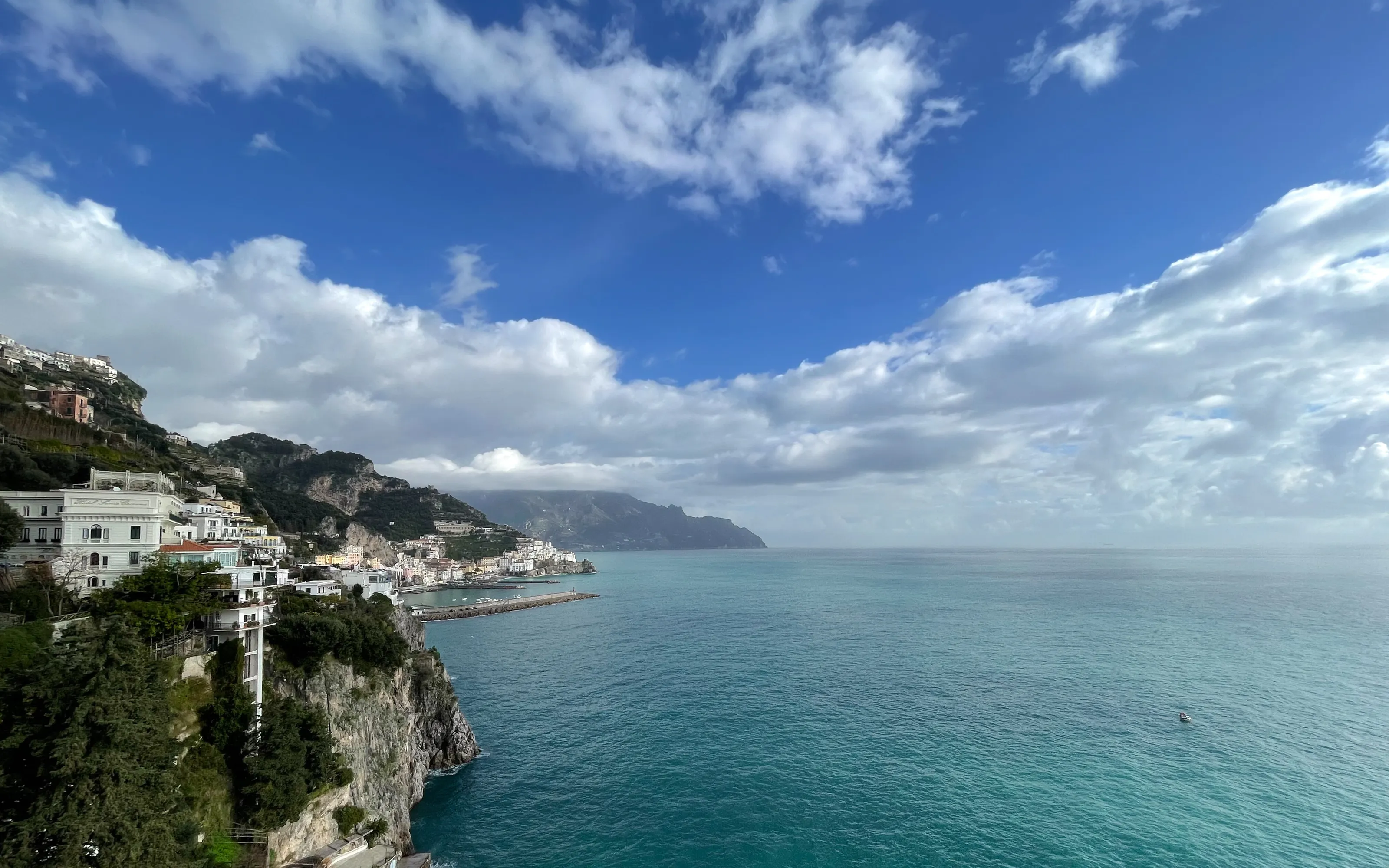Amalfi Coast in January