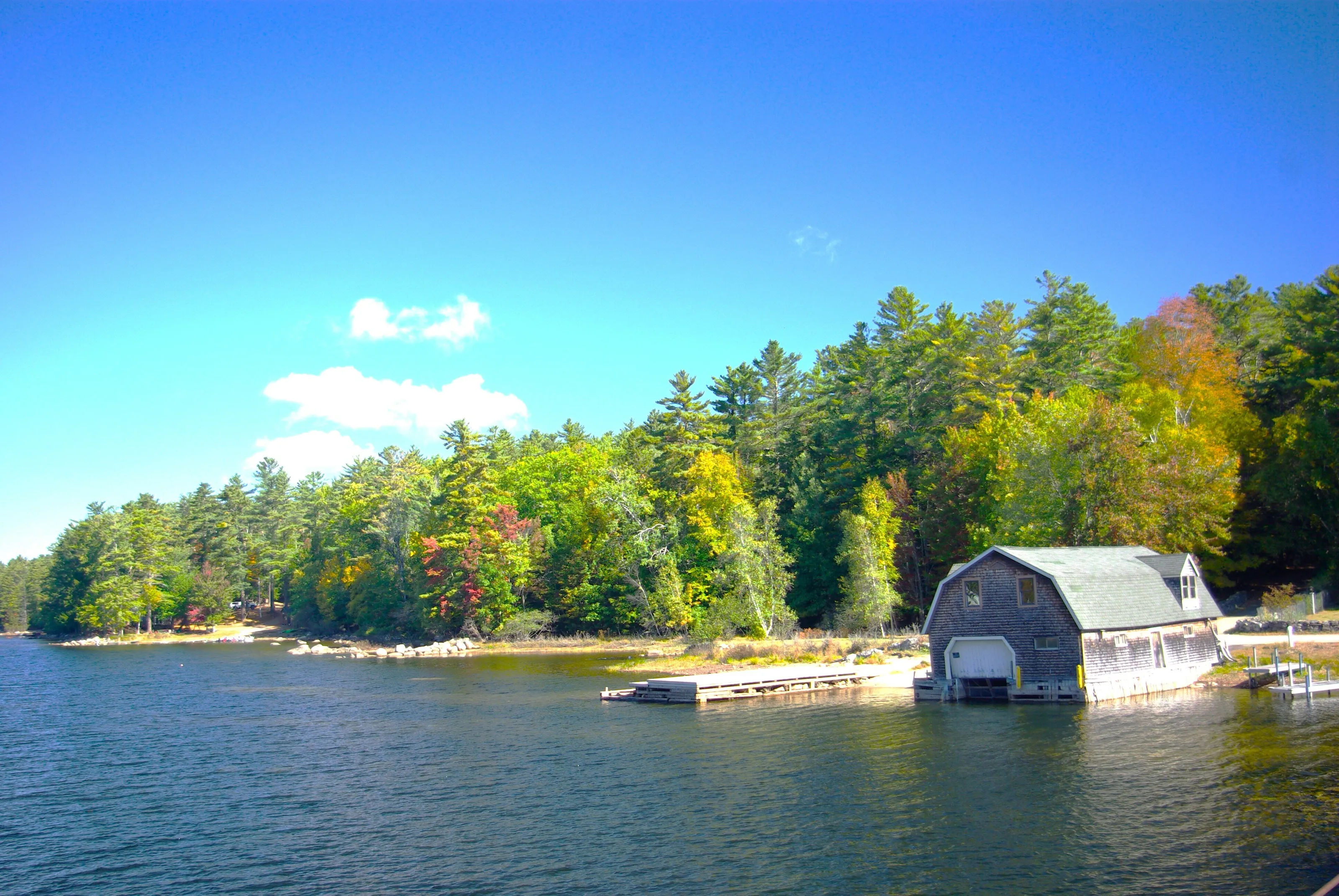 West Grand Lake Dam Project, Grand Lake Stream, Maine