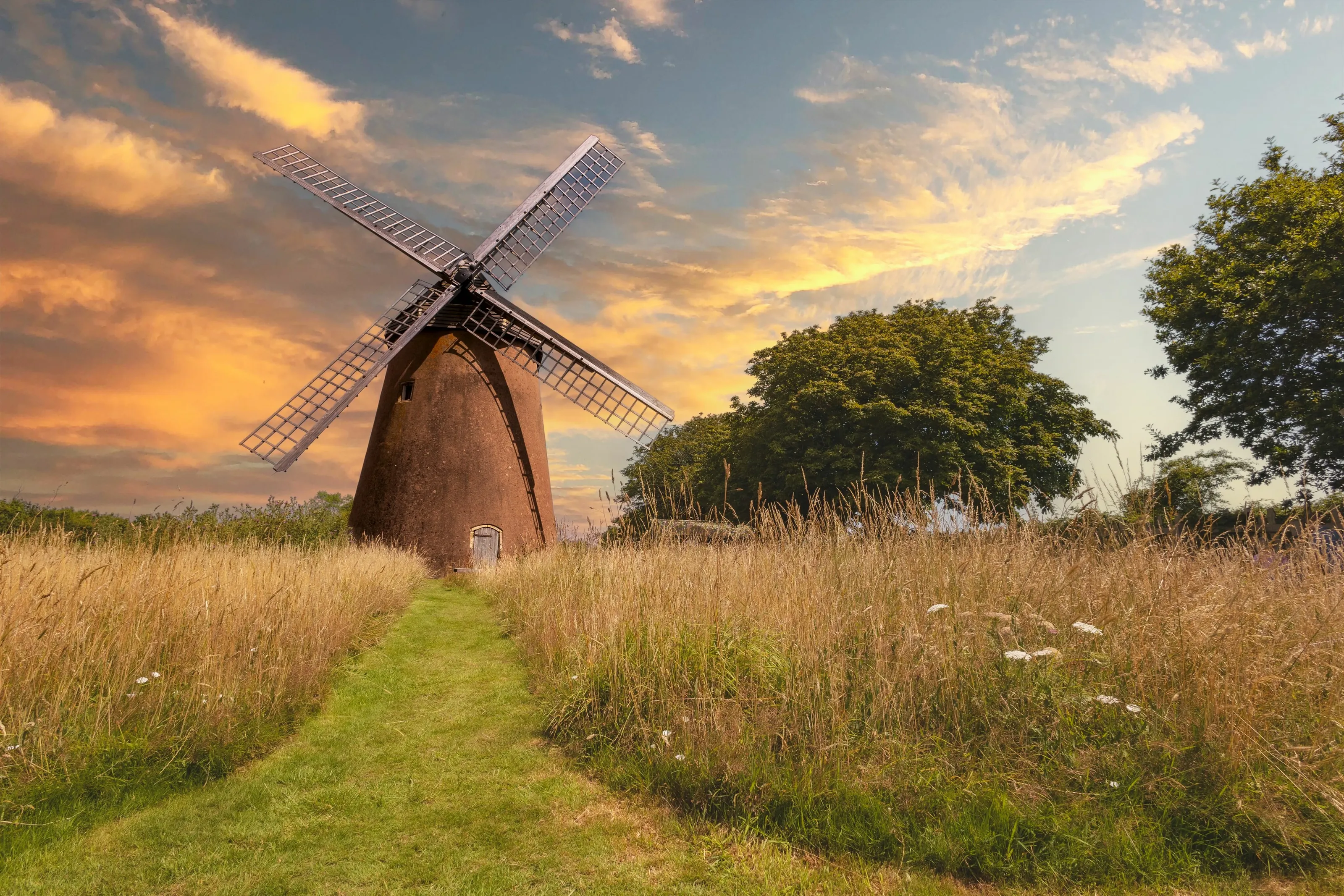 the silence of the windmill