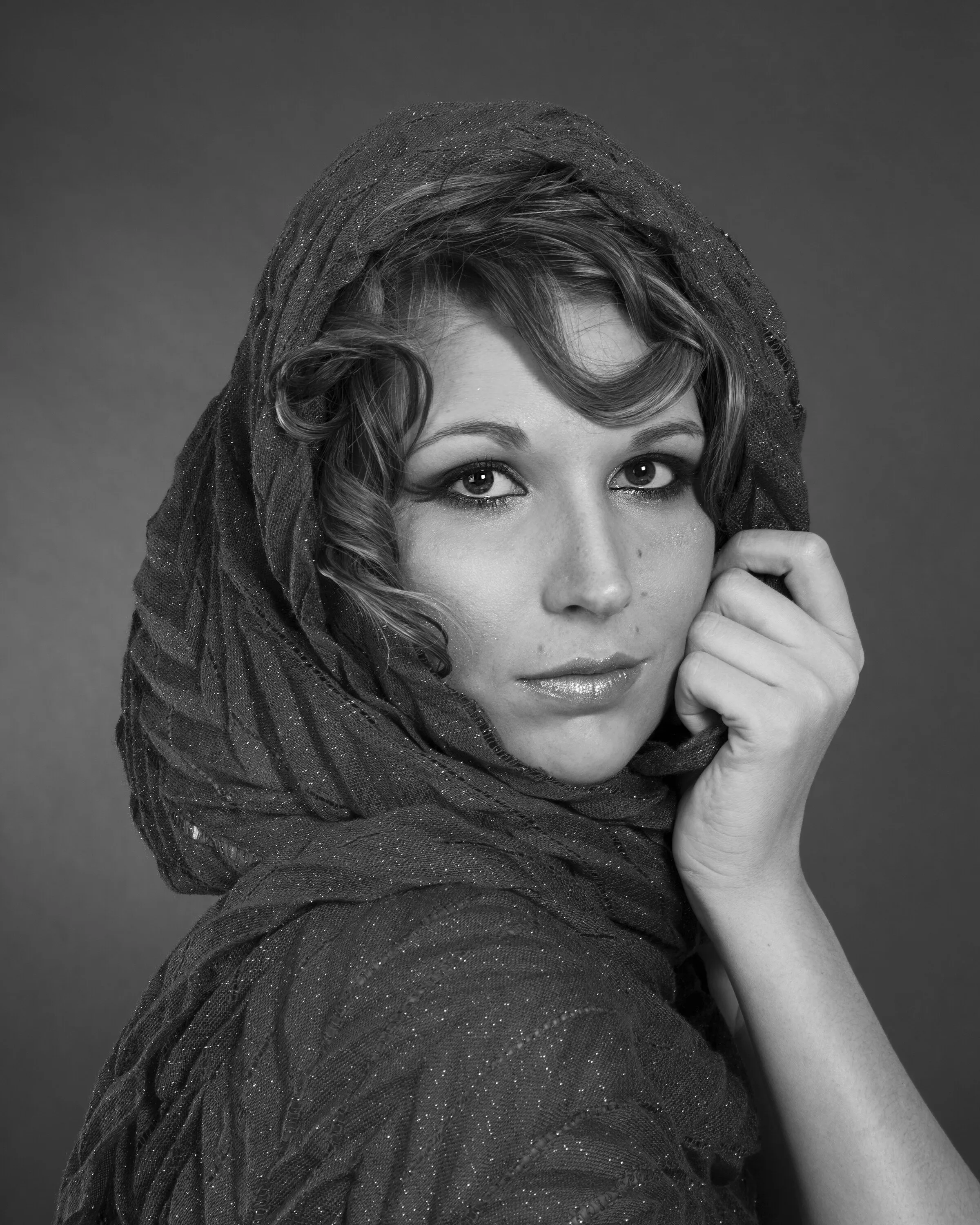 Fashion- Black & White Portrait