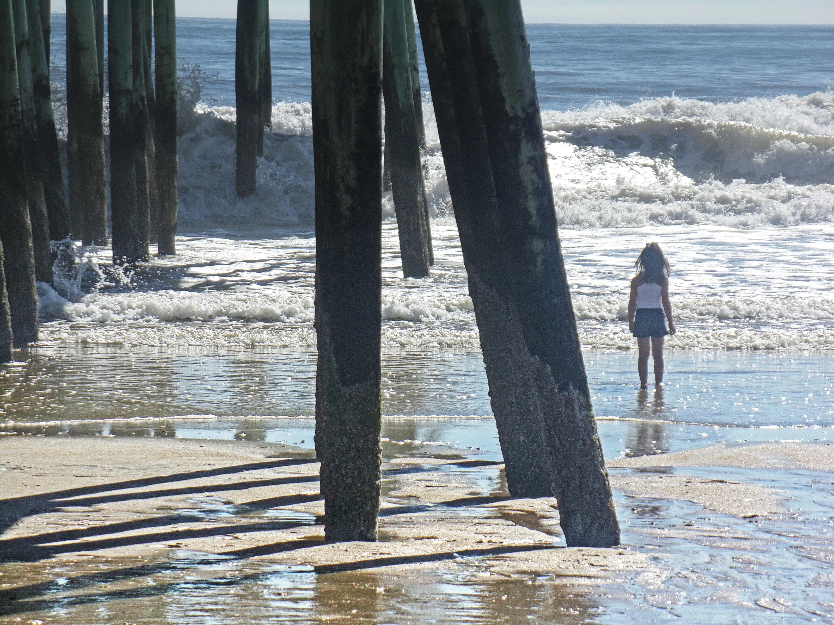 First Day of Fall, at Old Orchard Beach